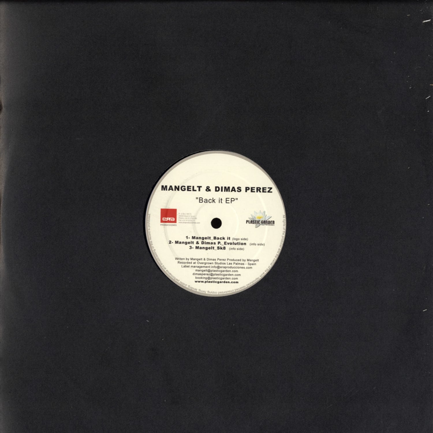 Mangelt & Dimaz Perez - BACK IT EP