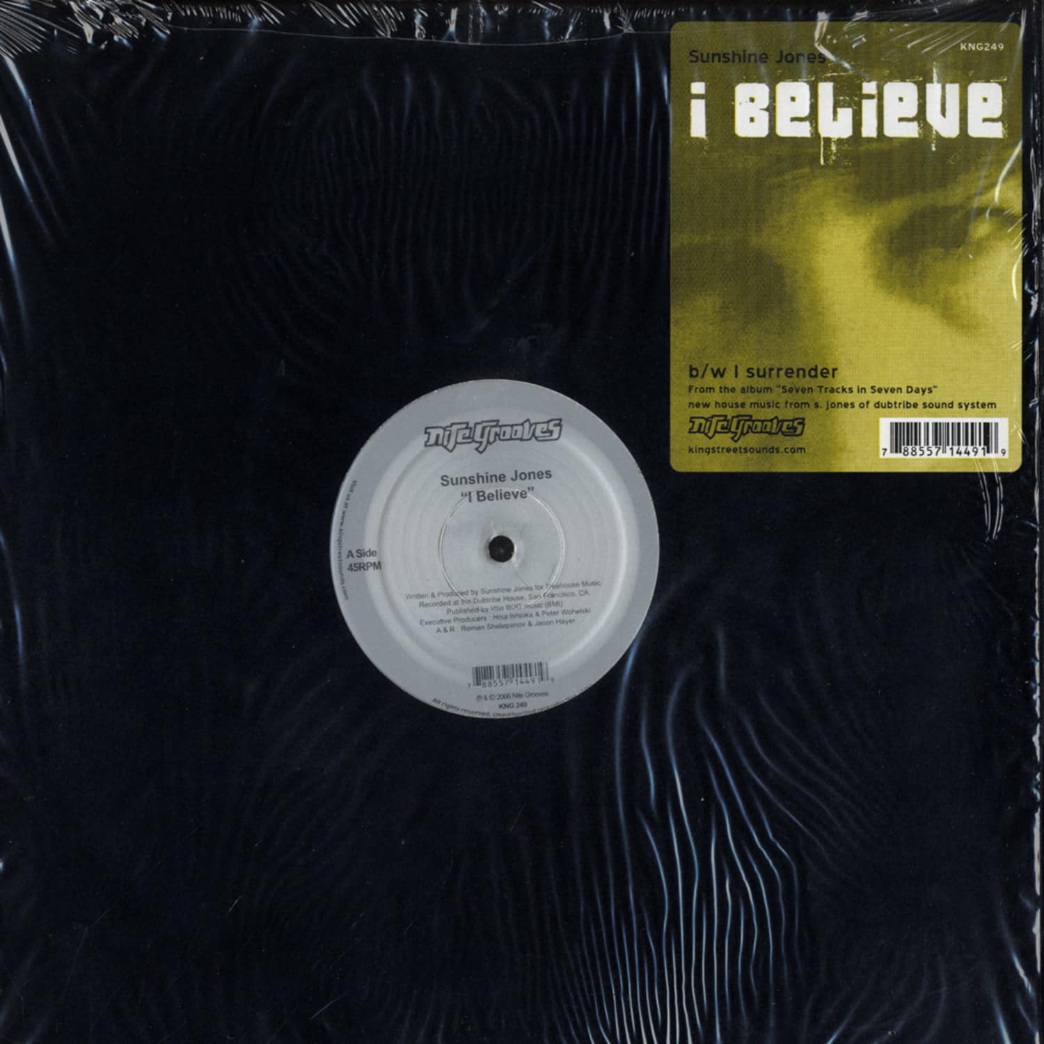 Sunshine Jones - I BELIEVE / I SURRENDER