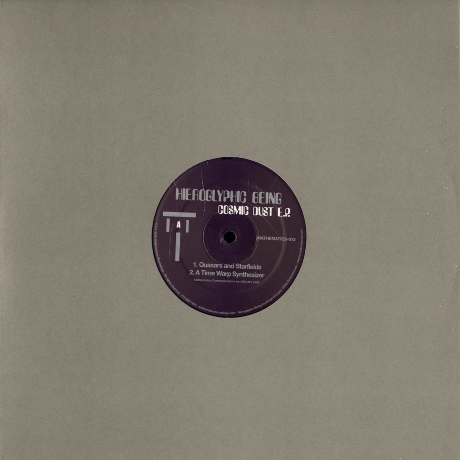 Hieroglyphic Being - COSMIC DUST