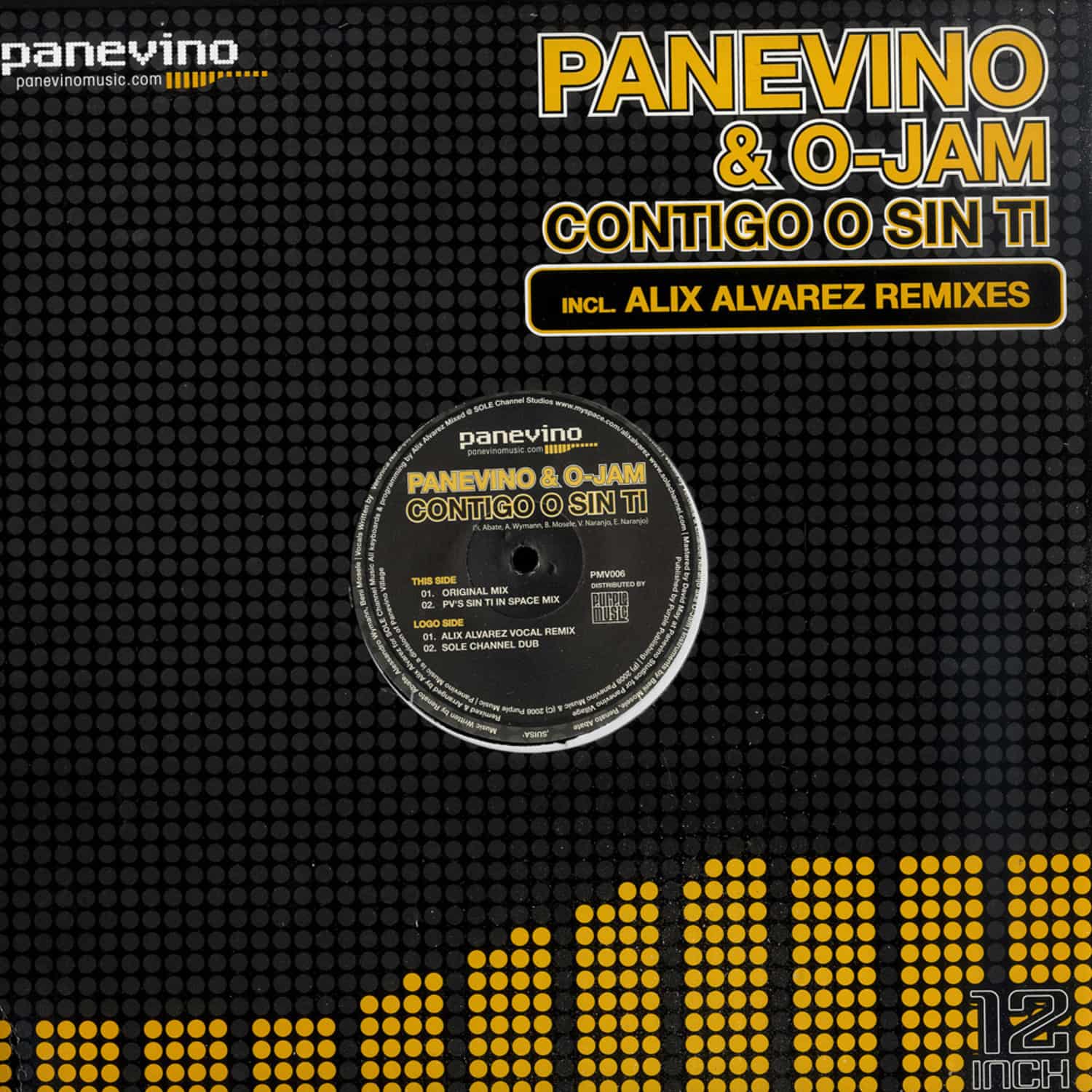 Panevino And O-jam - CONTIGO O SIN TI