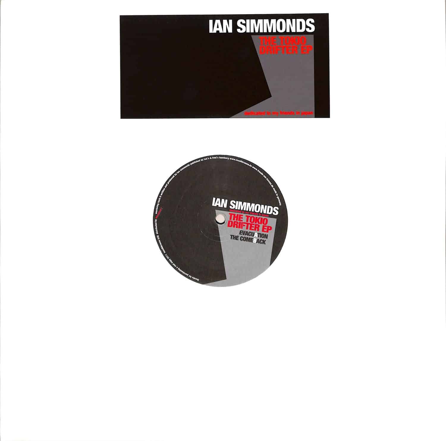 Ian Simmonds - THE TOKIO DRIFTER EP