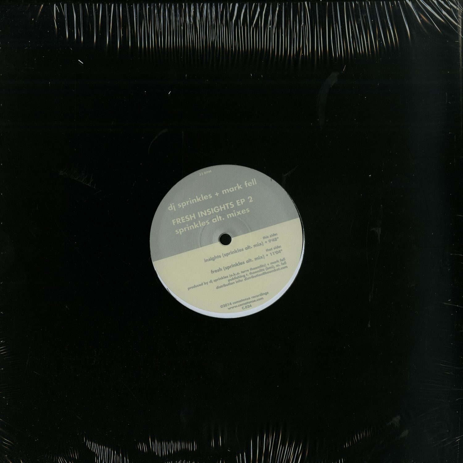 DJ Sprinkles & Mark Fell - COMPLETE SPIRAL EP 2