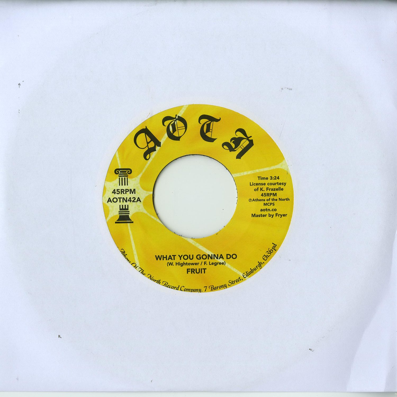 Fruit - WHAT YOU GONNA 