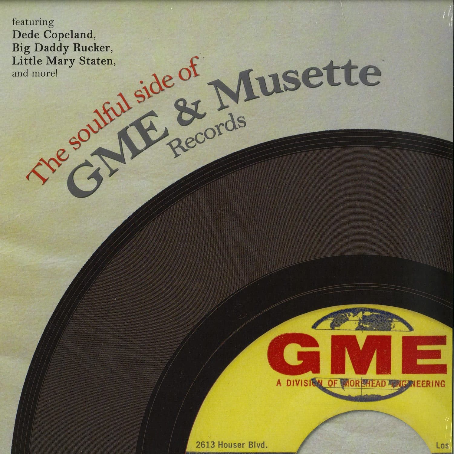Various Artists - THE SOULFUL SIDE OF GME & MUSETTE RECORDS
