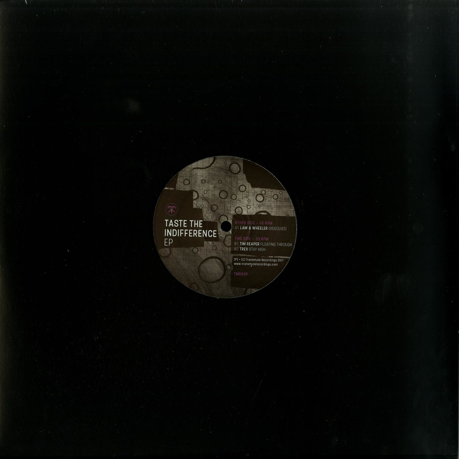Law & Wheeler / Tim Reaper / Trex - TASTE THE INDIFFERENCE EP