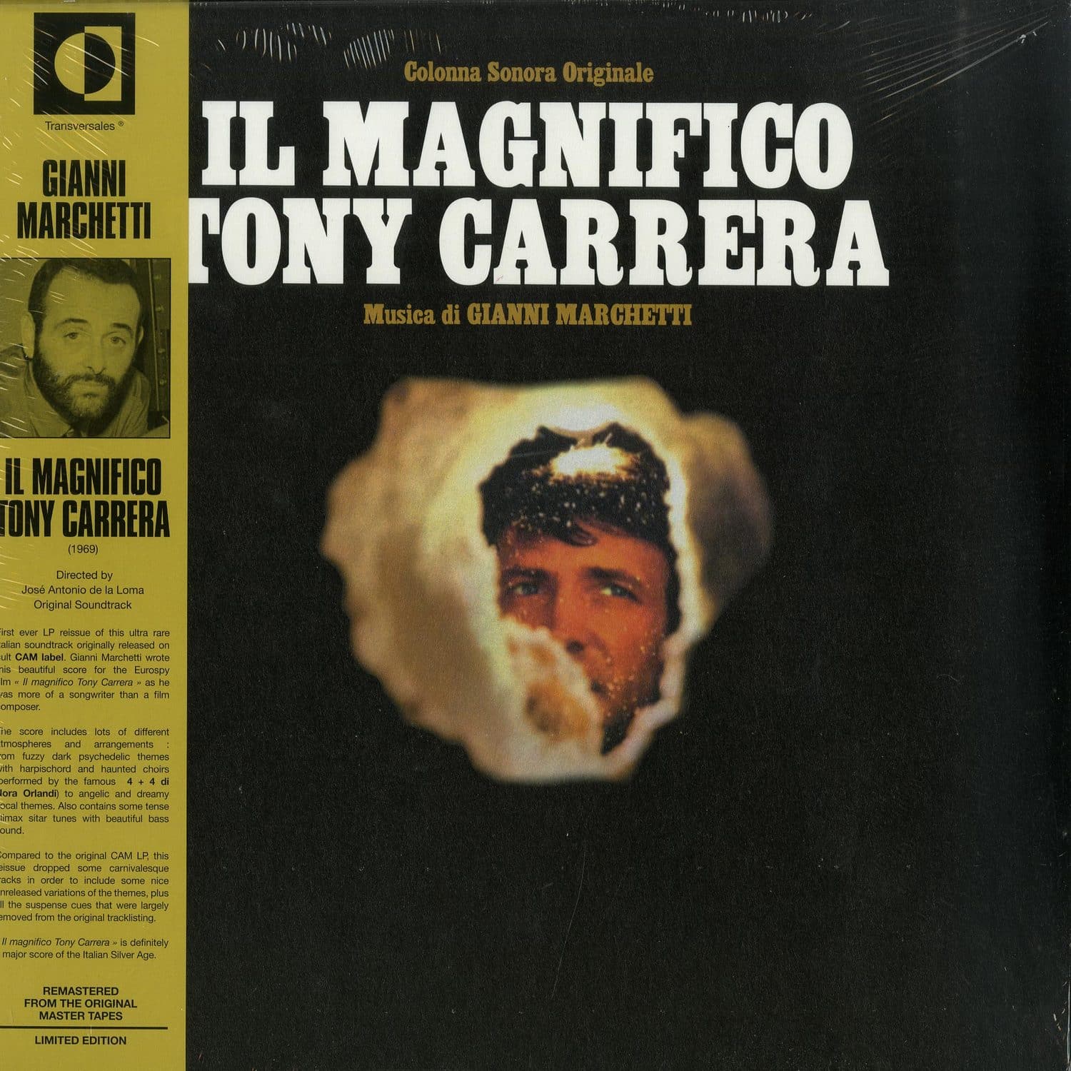 Gianni Marchetti - IL MAGNIFICO TONY CARRERA LP