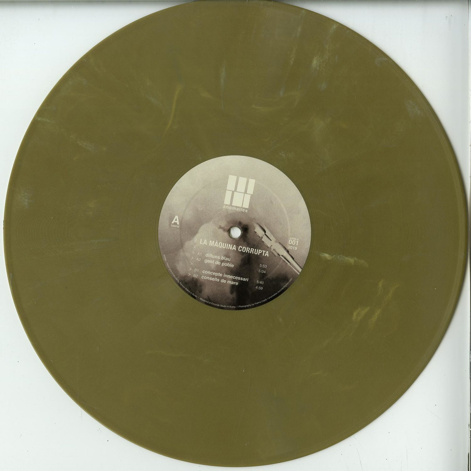 La Maquina Corrupta - DILLUNS BLAU EP 