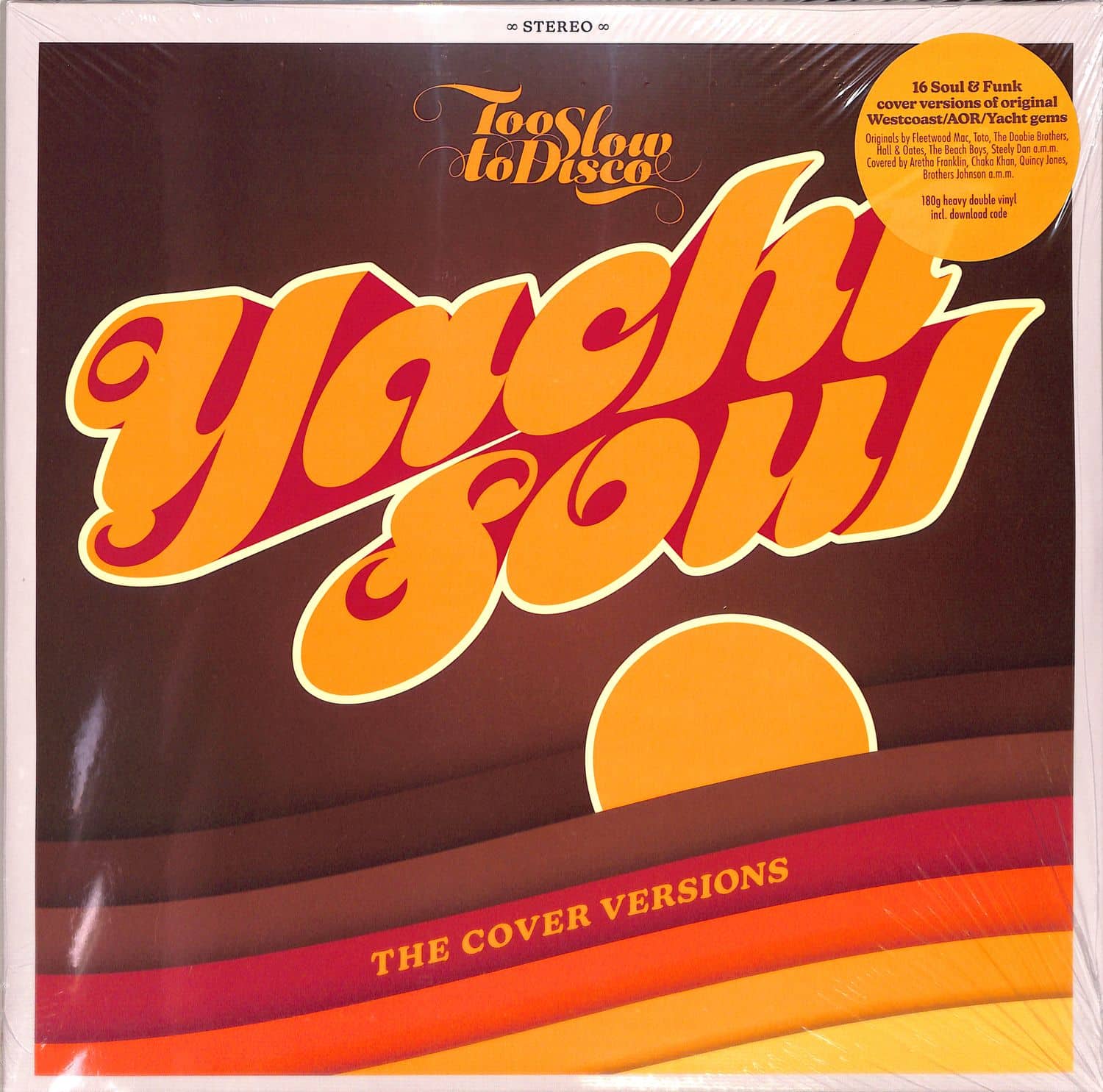 Various / Too Slow To Disco Pres. - YACHT SOUL - THE COVER VERSIONS 