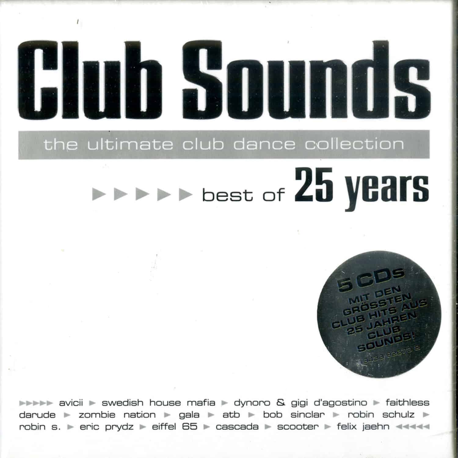 Various - CLUB SOUNDS-BEST OF 25 YEARS 