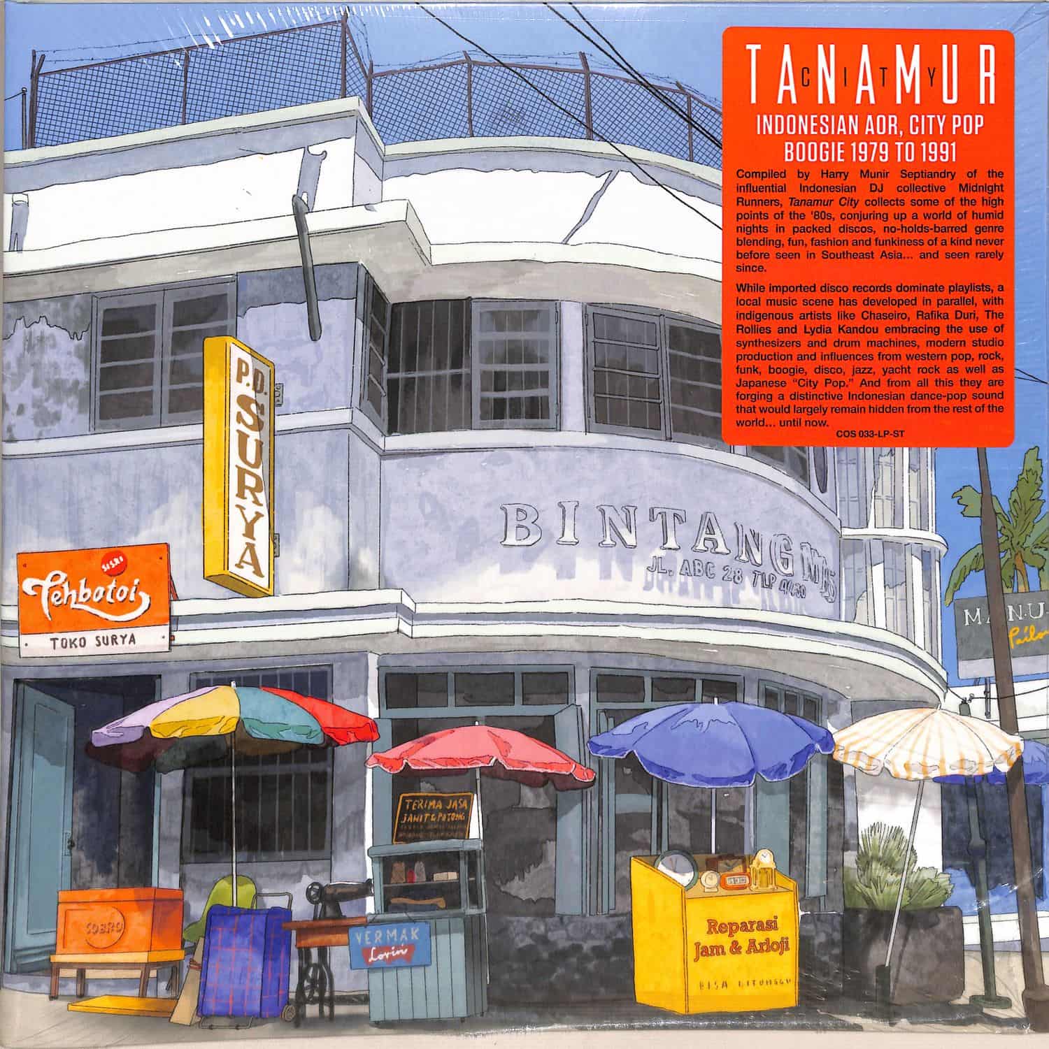 Various Artists - TANAMUR CITY INDONESIAN AOR CITY POP BOOGIE 