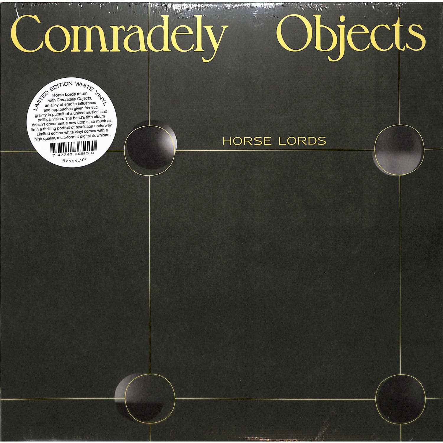 Horse Lords - COMRADELY OBJECTS 