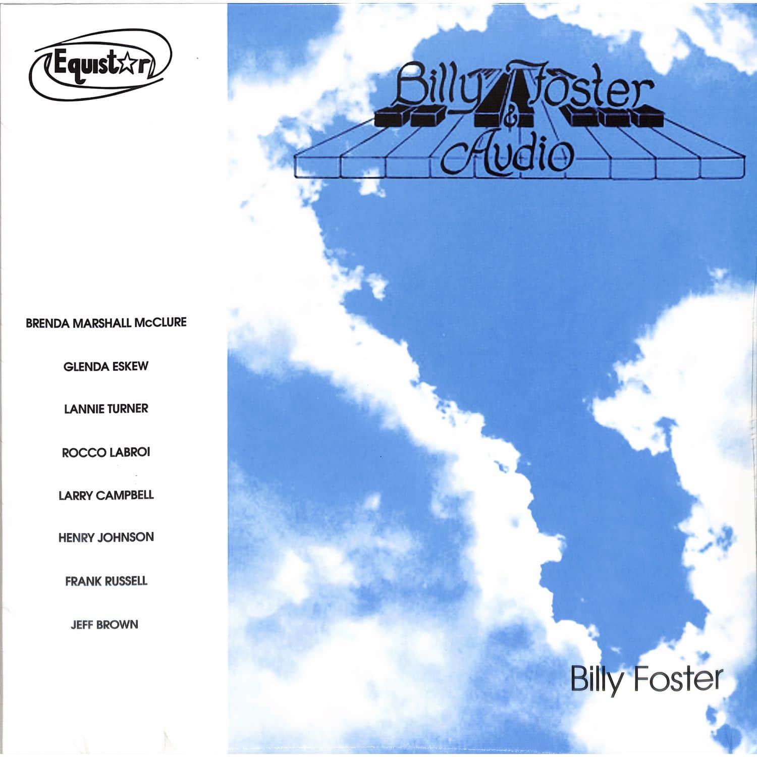 Billy Foster & Audio - BILLY FOSTER & AUDIO 