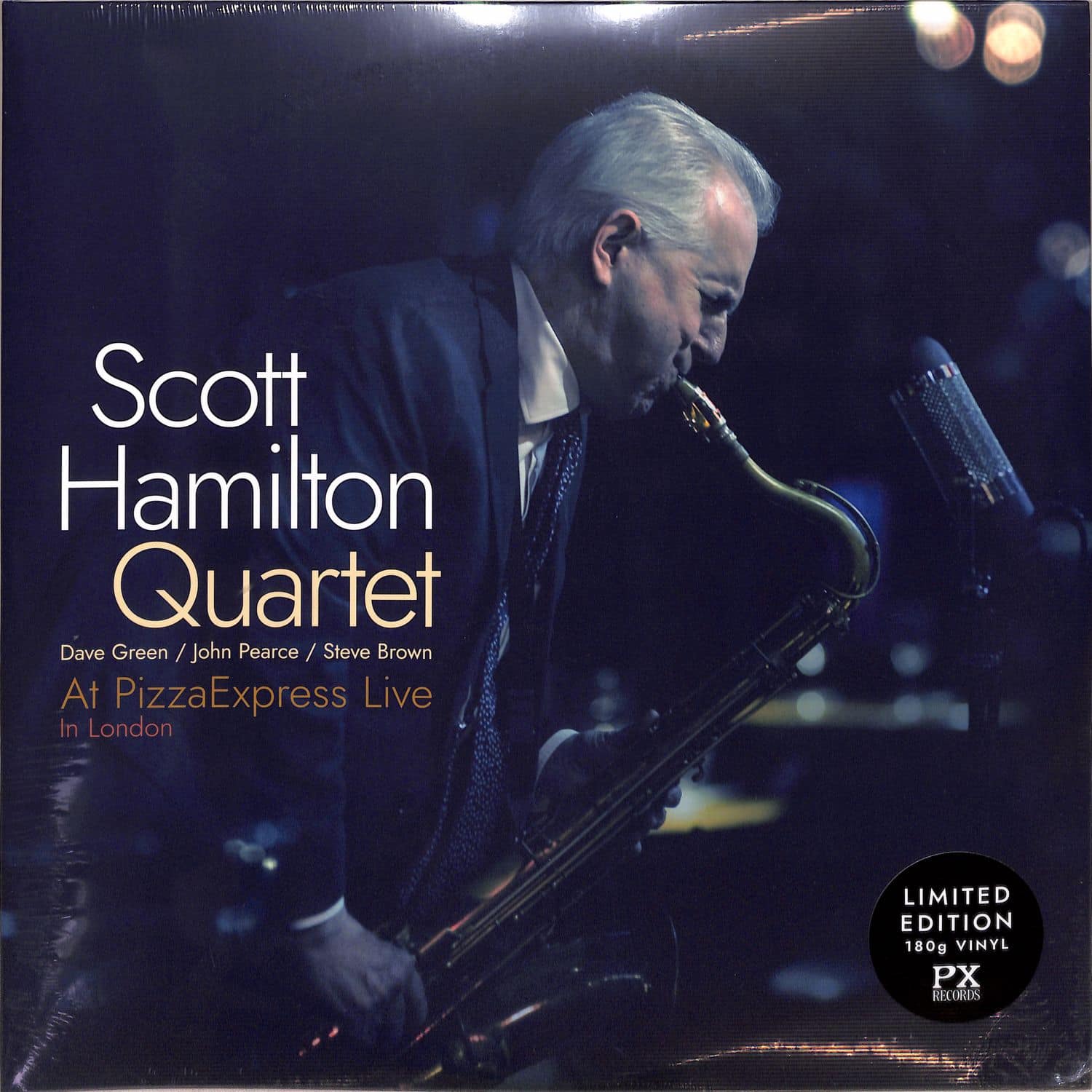 Scott Hamilton Quartet - AT PIZZAEXPRESS LIVE - IN LONDON 