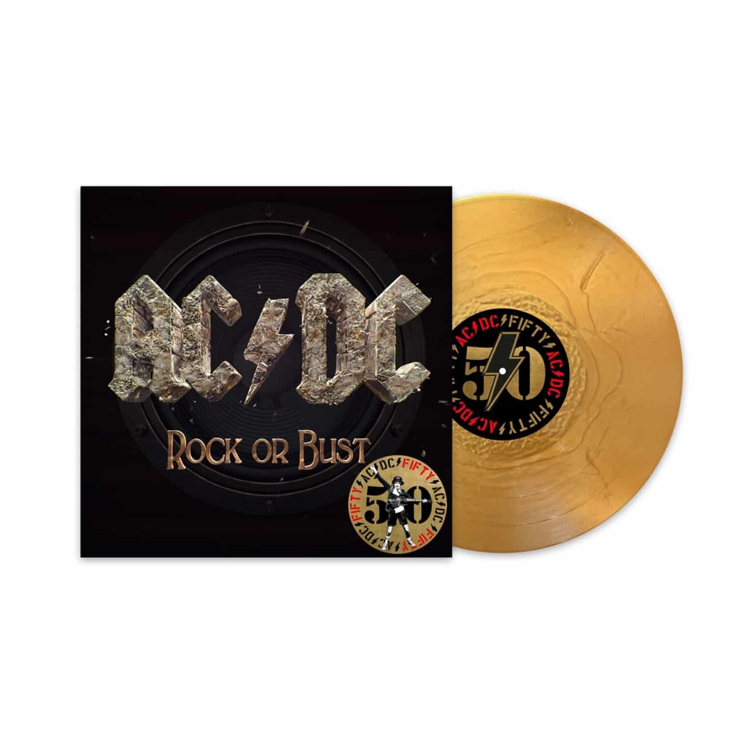 AC / DC - ROCK OR BUST / GOLDEN VINYL 