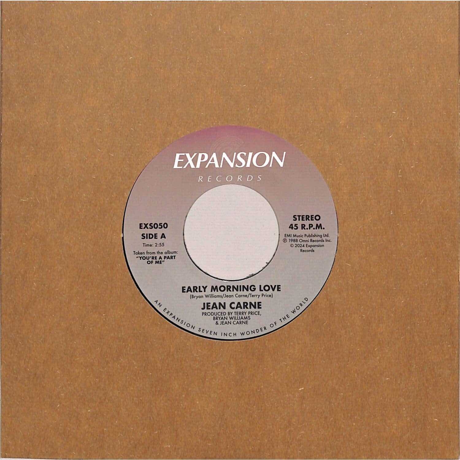 Jean Carne - EARLY MORNING LOVE / HEARTACHE 