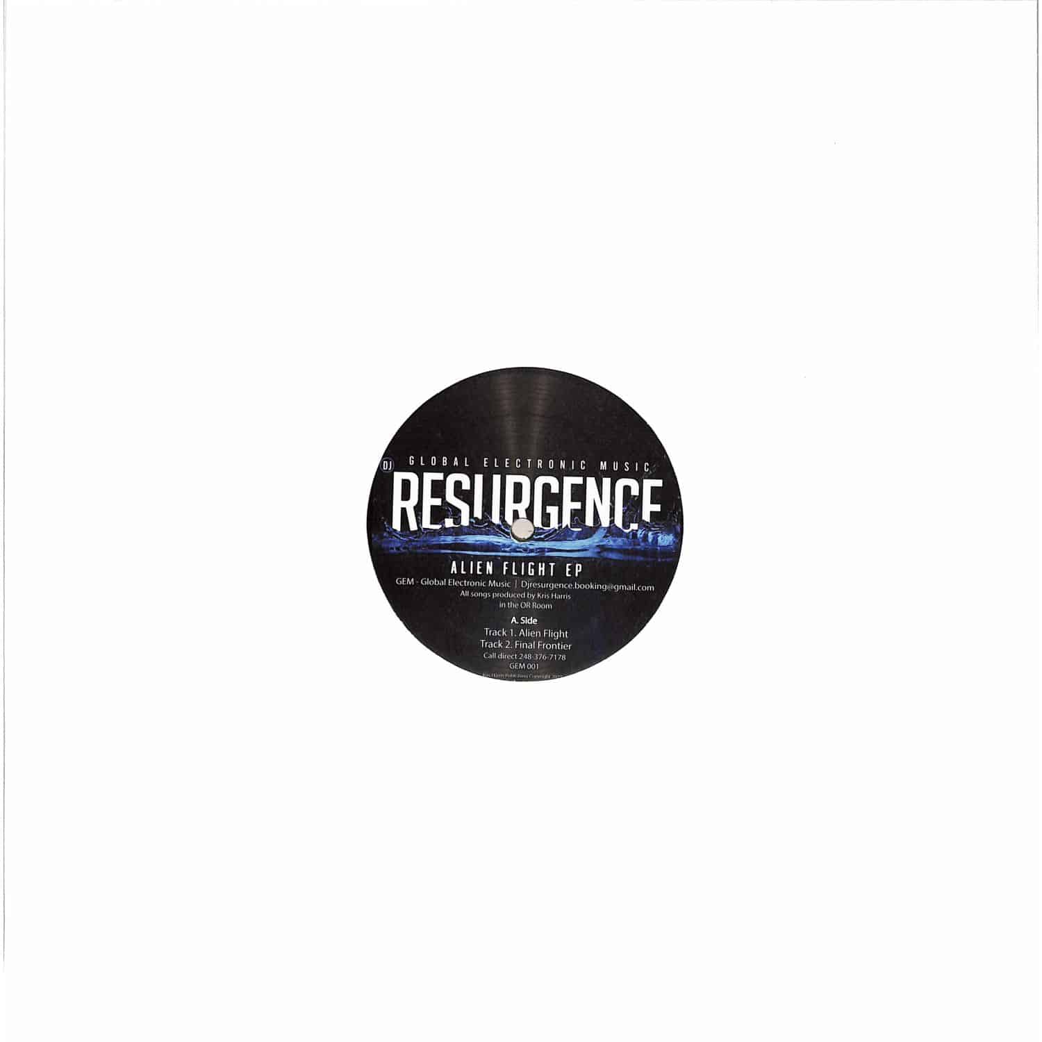 DJ Resurgence - ALIEN FLIGHT EP