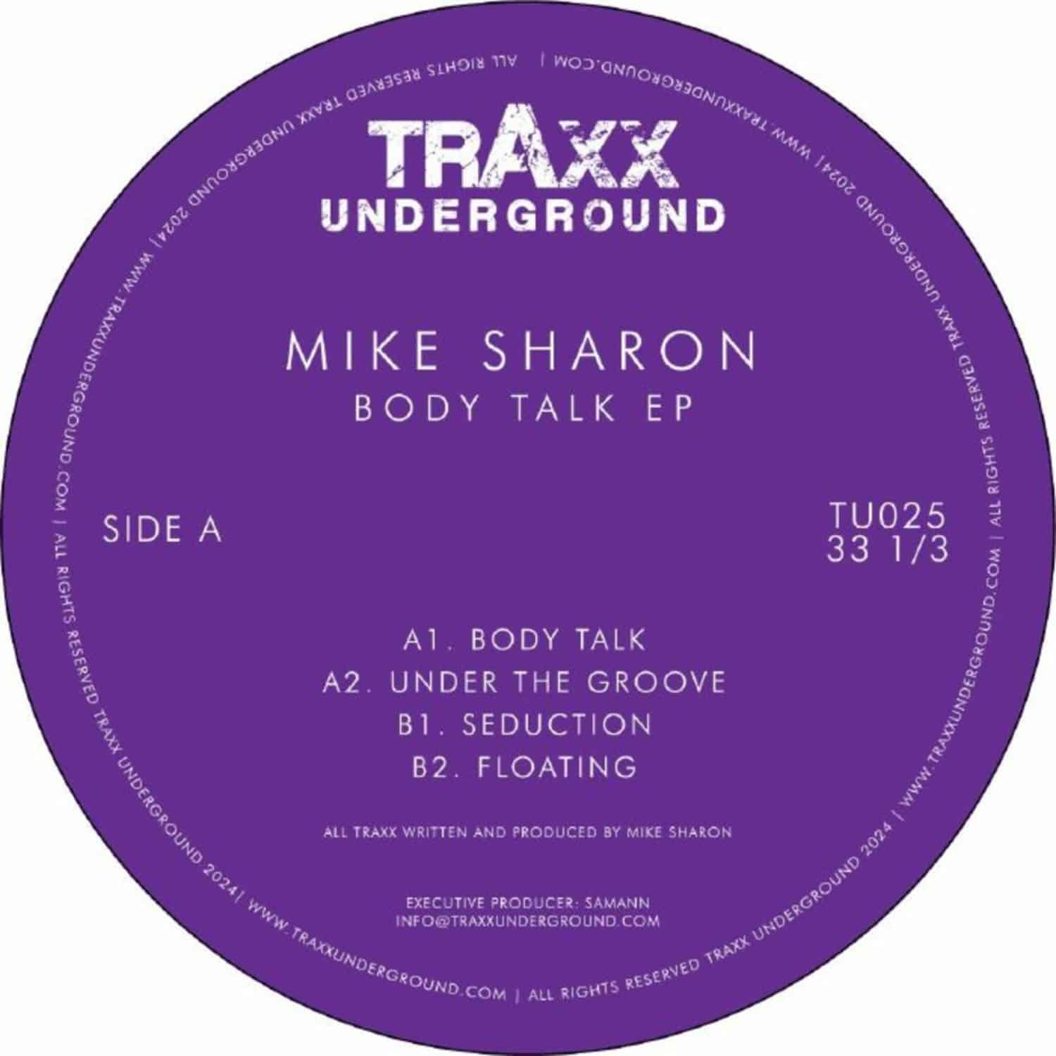 Mike Sharon - BODY TALK EP