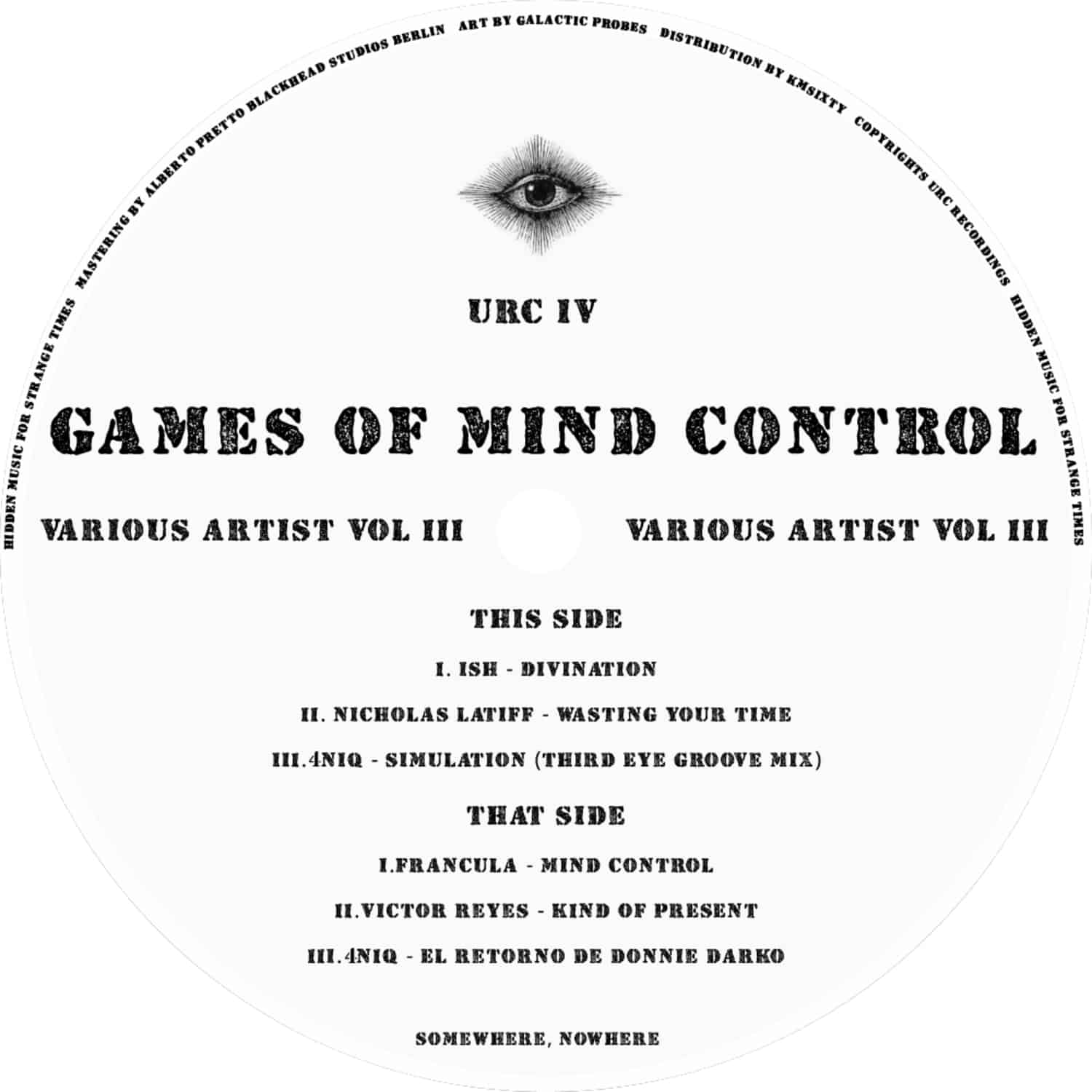 Various Artists - GAMES OF MIND CONTROL