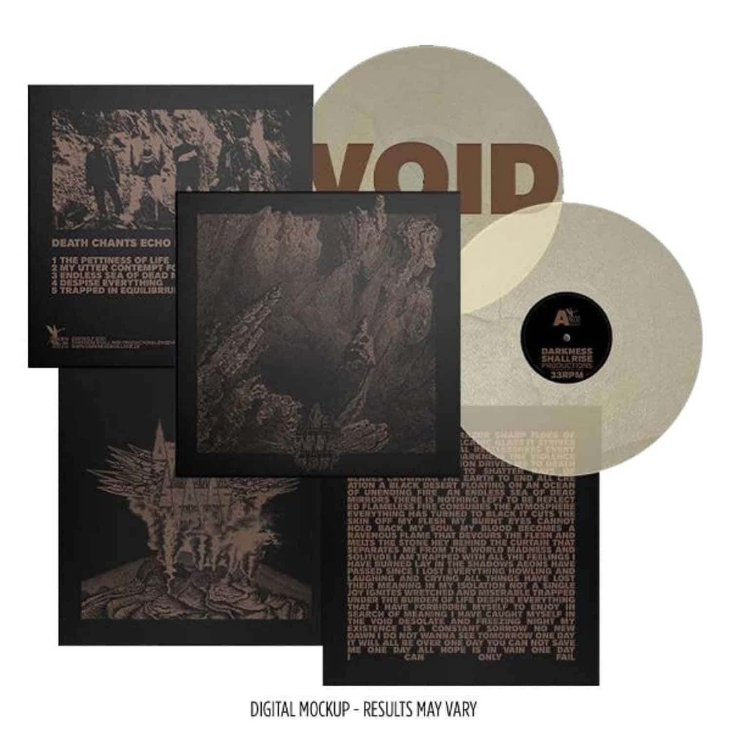 Obsidian Scapes - DEATH CHANTS ECHO FROM APHOTIC VOID 