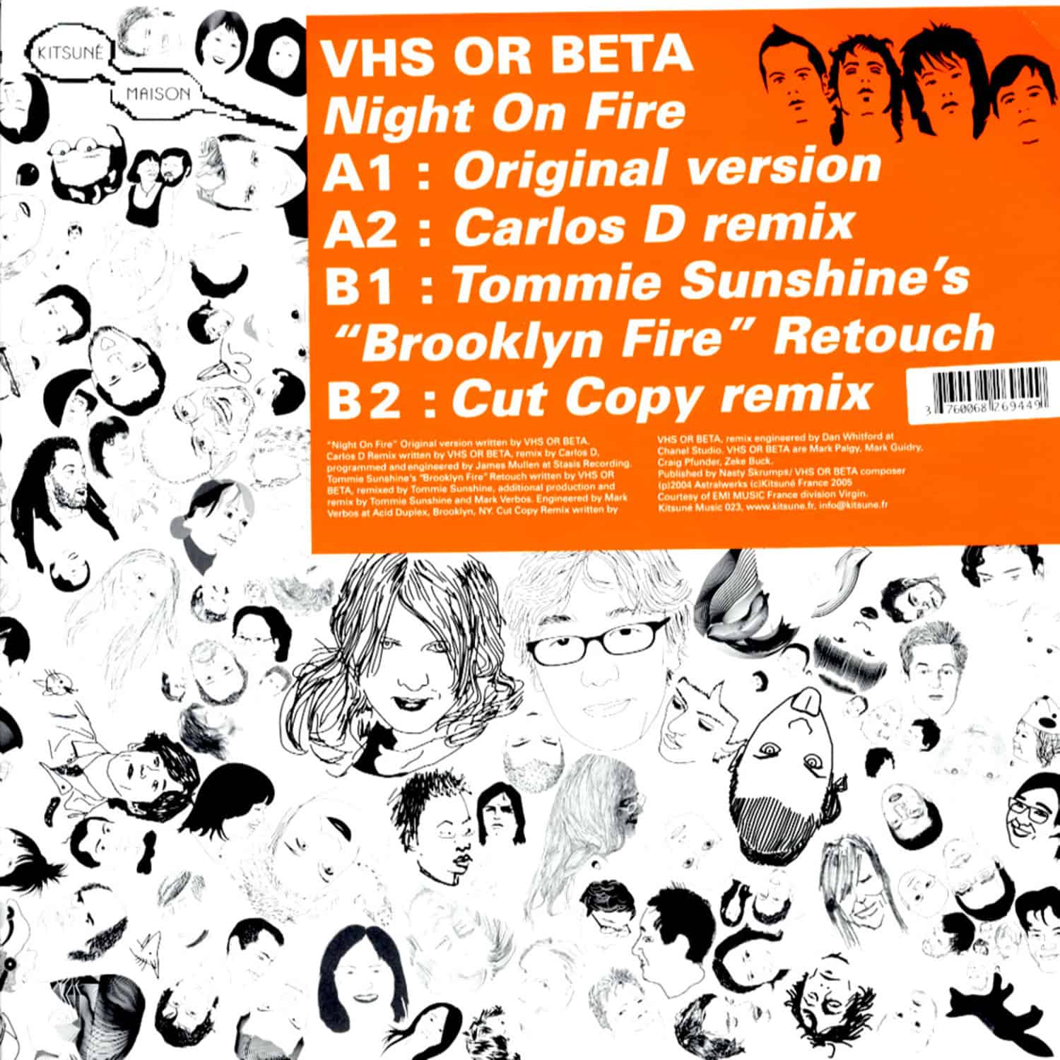 VHS or Beta - NIGHT ON FIRE