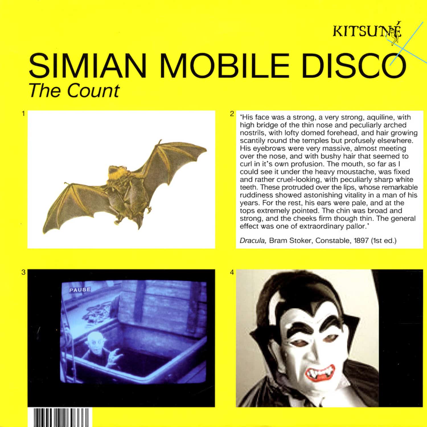 Simian Mobile Disco / Dieter Schmidt - THE COUNT / MORSE CODE FROM THE COLD WAR