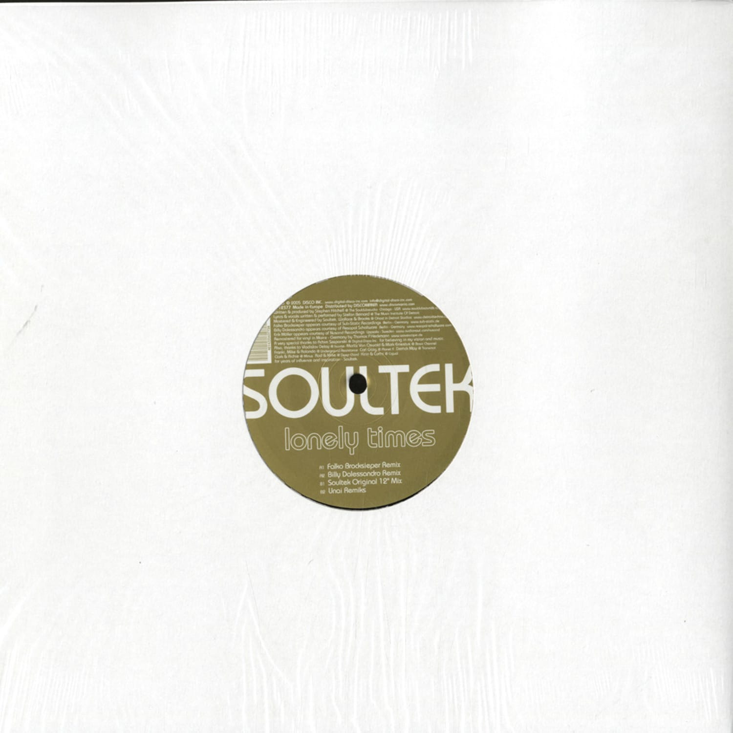 Soultek - LONELY TIMES