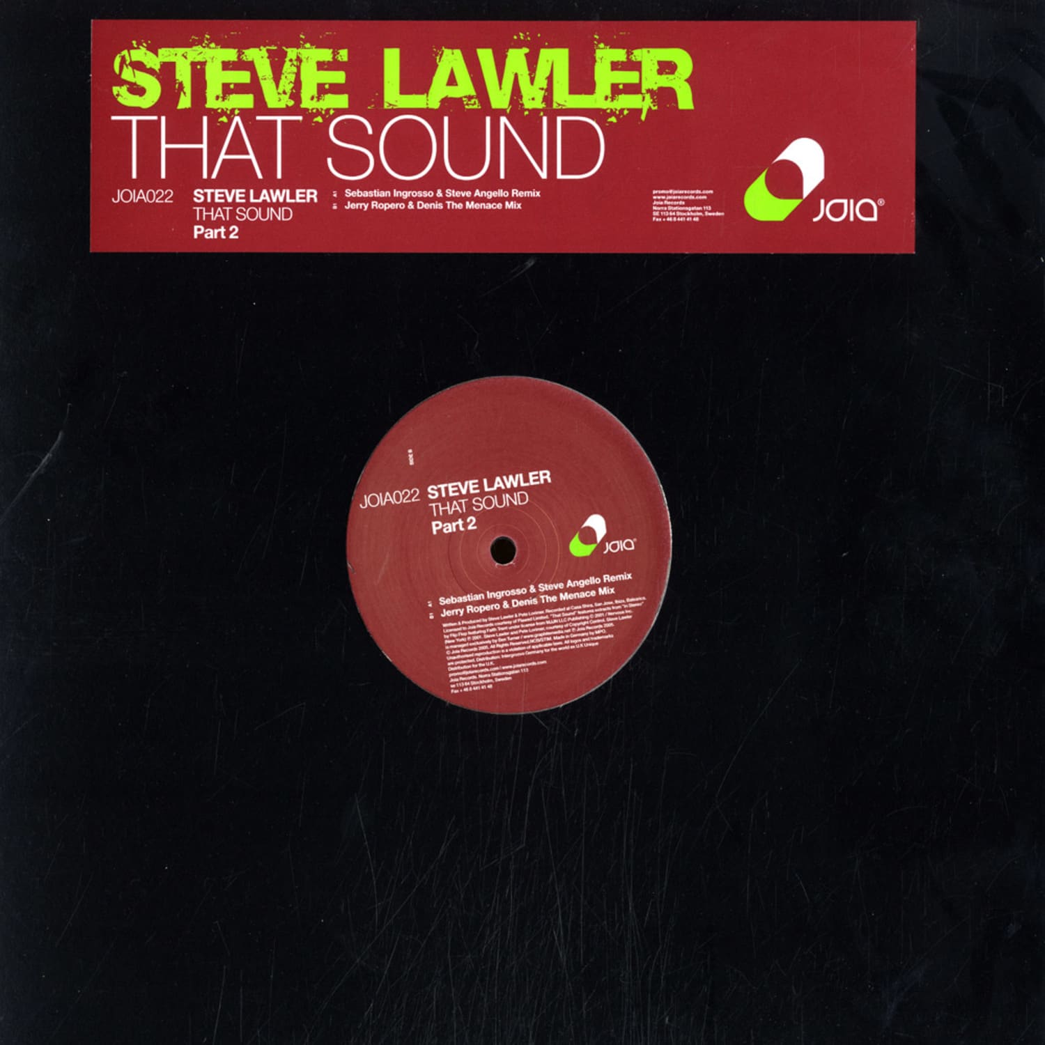 Steve Lawler - THAT SOUND PT 2