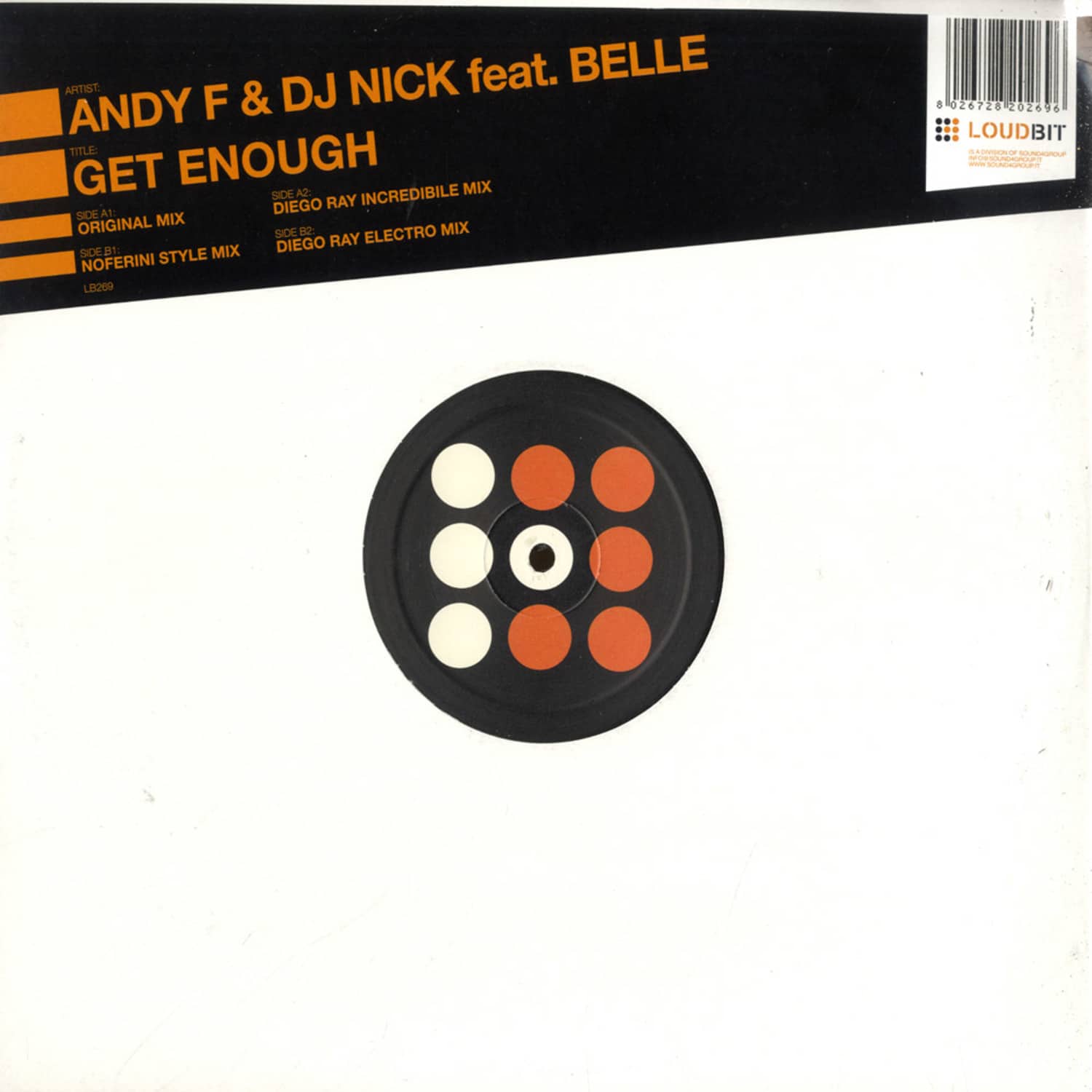 Andy F & Nick feat. Belle - GET ENOUGH