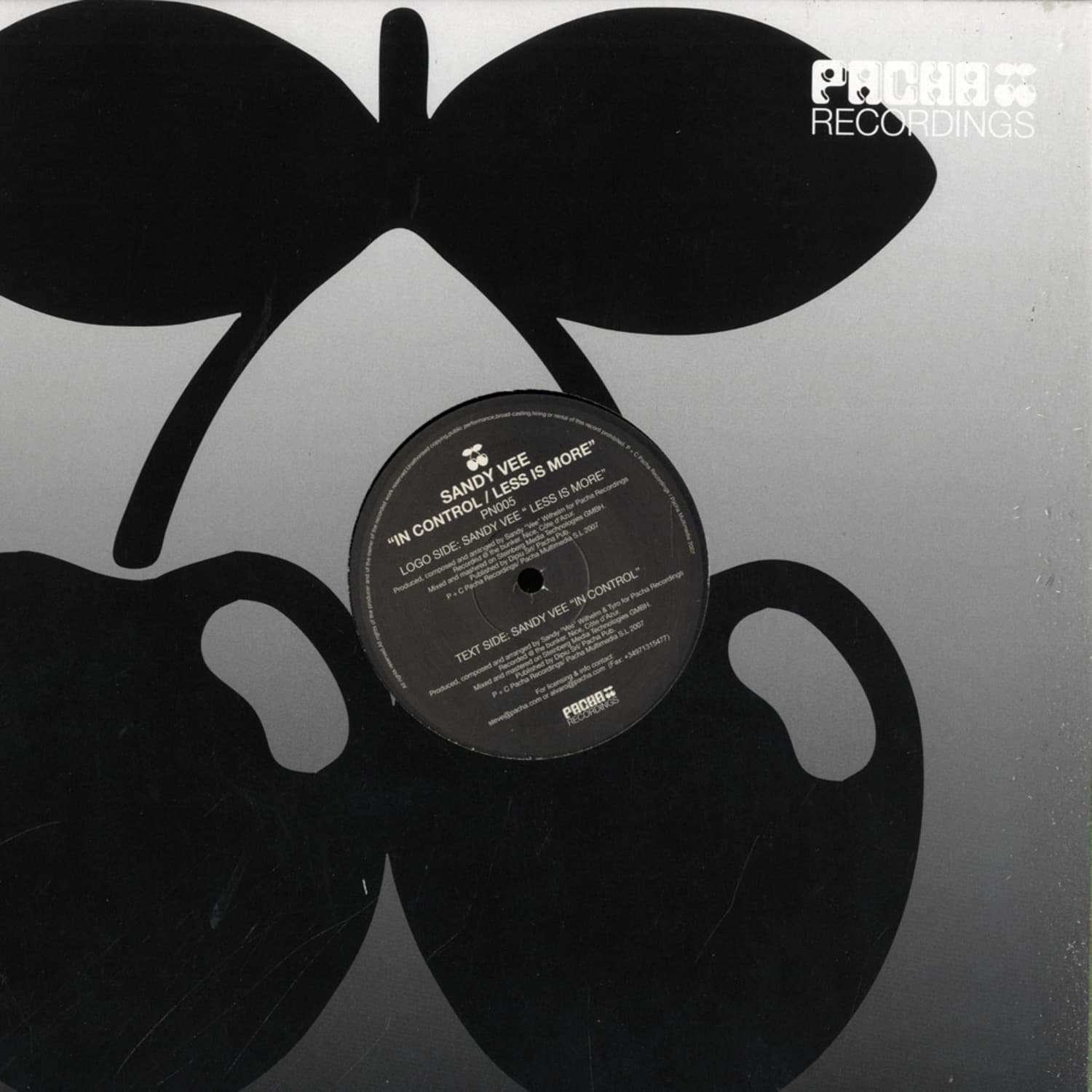 Sandy Vee - IN CONTROL / LESS IS MORE