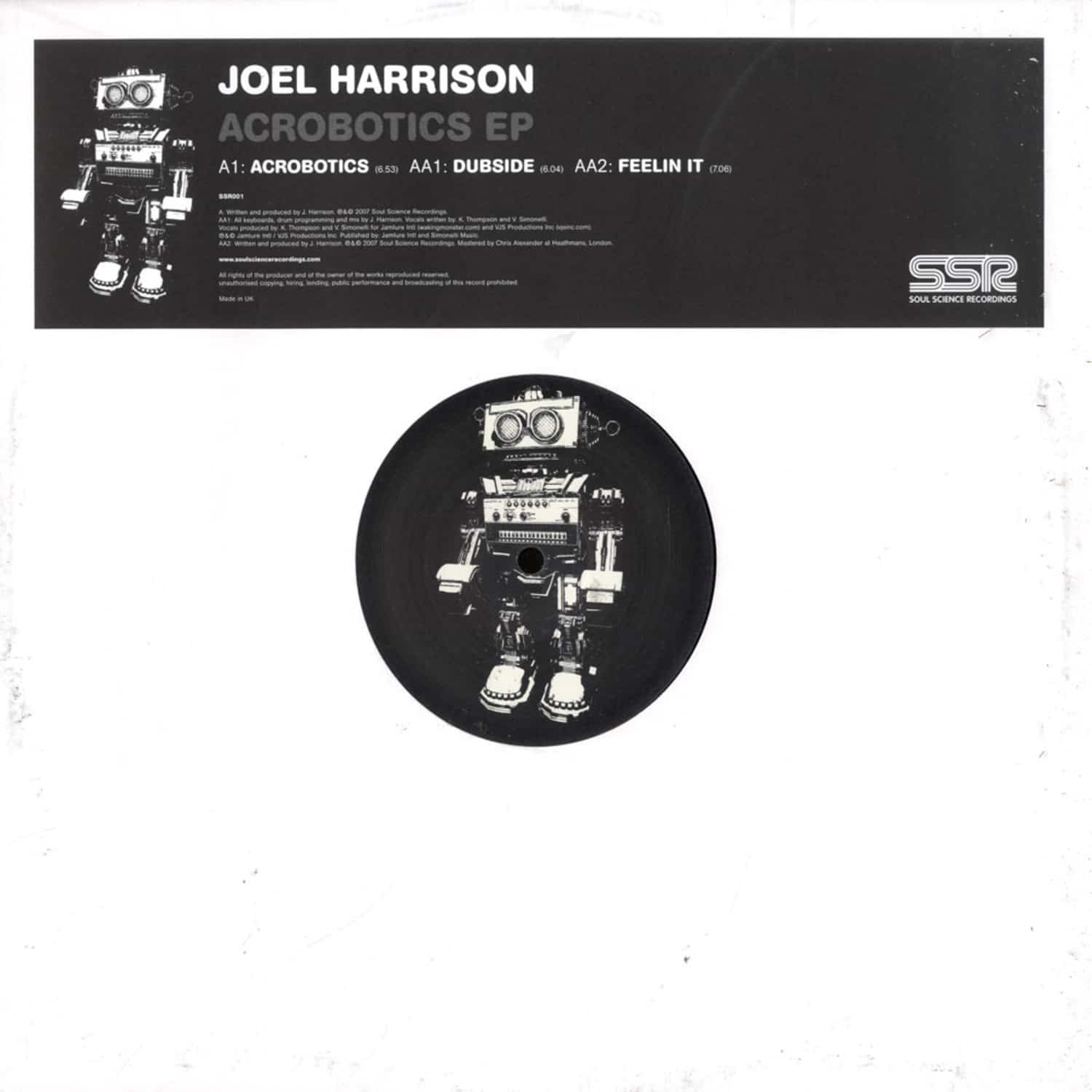 Joel Harrison - ACROBOTICS EP
