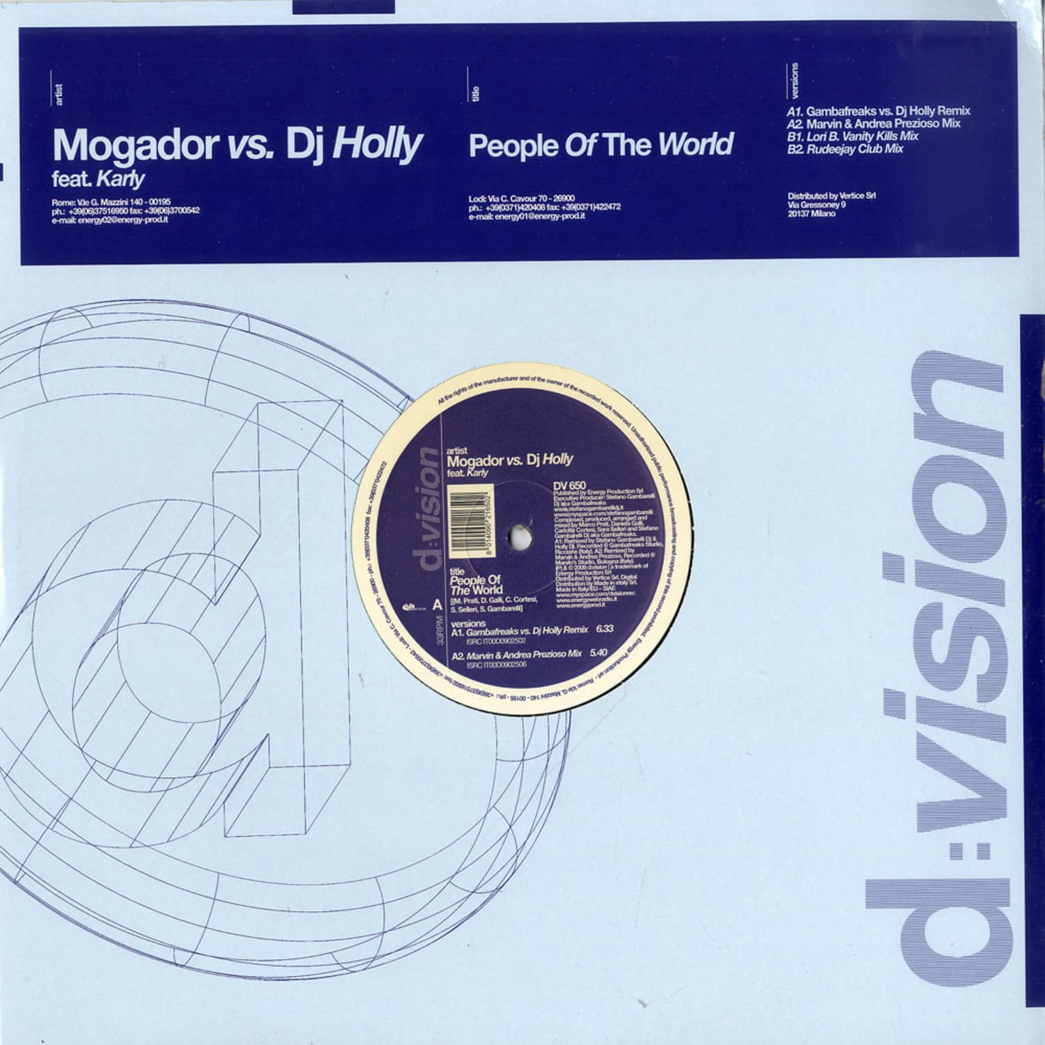 Mogador vs. Dj Holly - PEOPLE OF THE WORLD