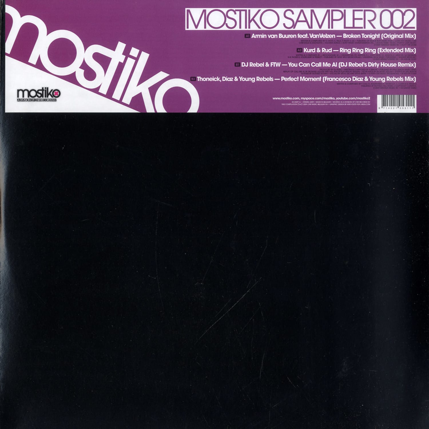 Various Artist - MOSTIKO SAMPLER 002