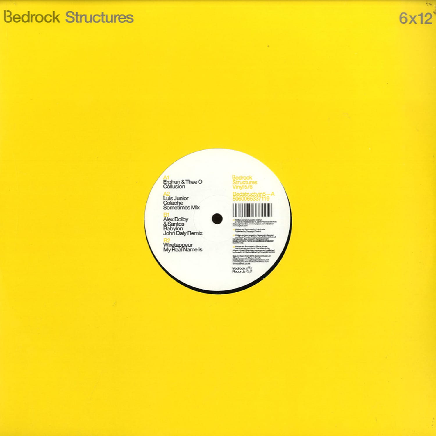 Various - BEDROCK STRUCTURES 5