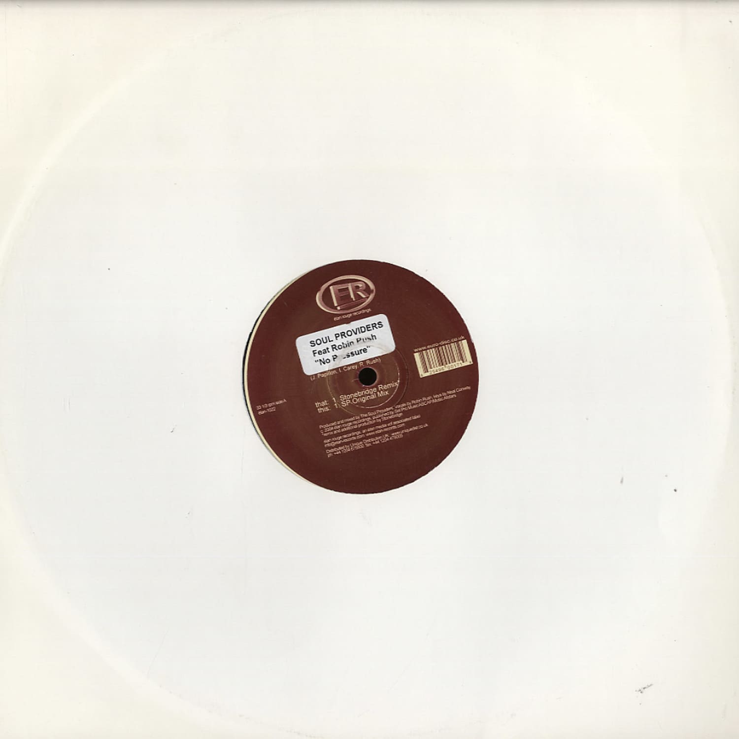 Soul Providers ft. Robin Rush - NO PRESSURE