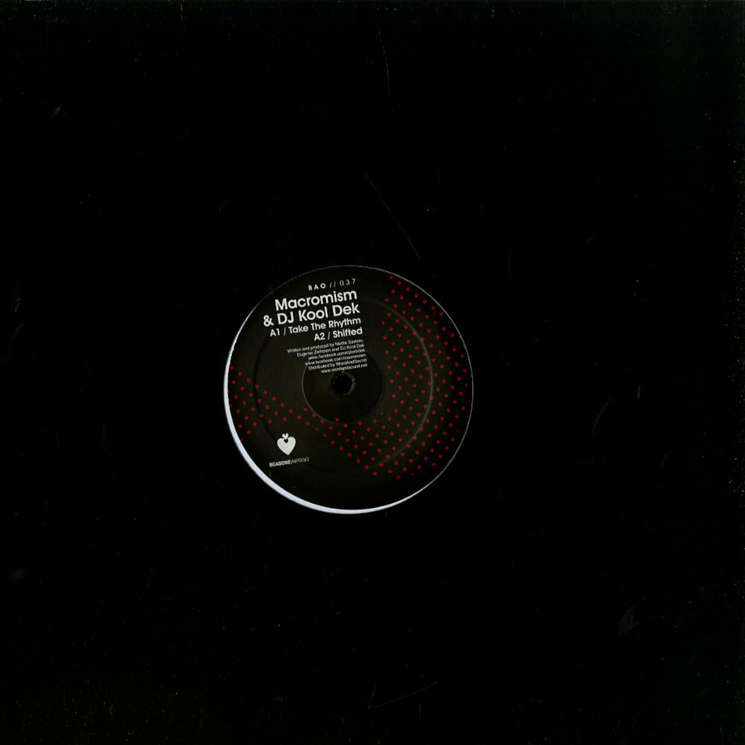 Macromism & DJ Kool Dek - TAKE THE RHYTHM EP