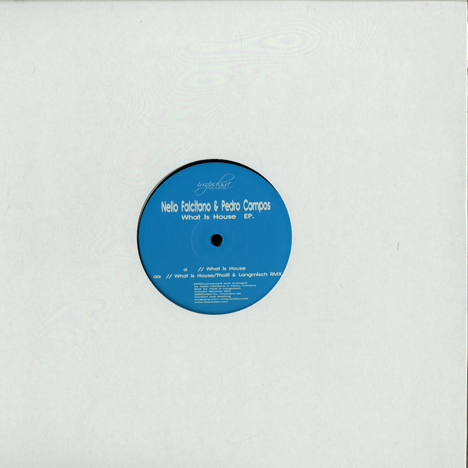 Nello Falcitano & Pedro Campos - WHAT IS HOUSE EP