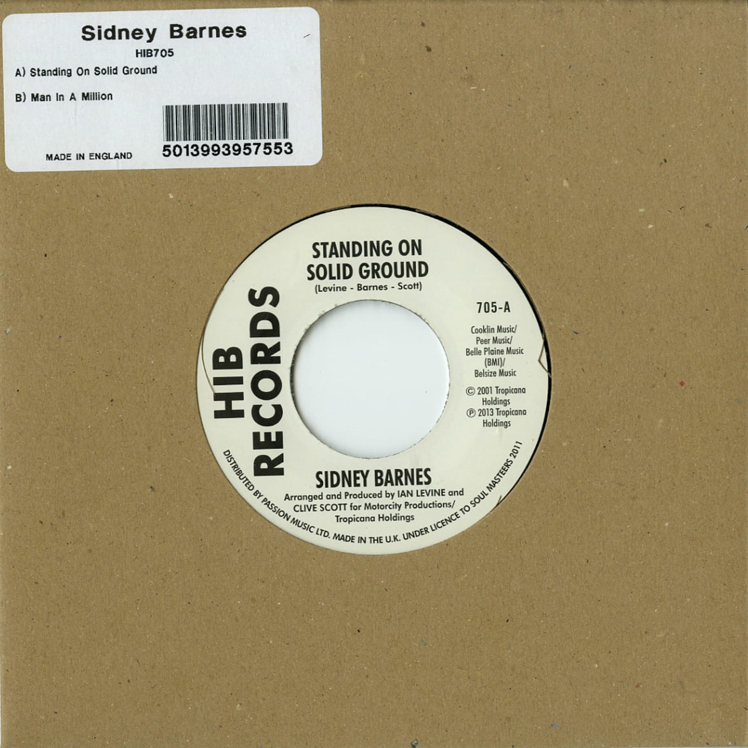 Sidney Barnes - STANDING ON SOLID GROUND 