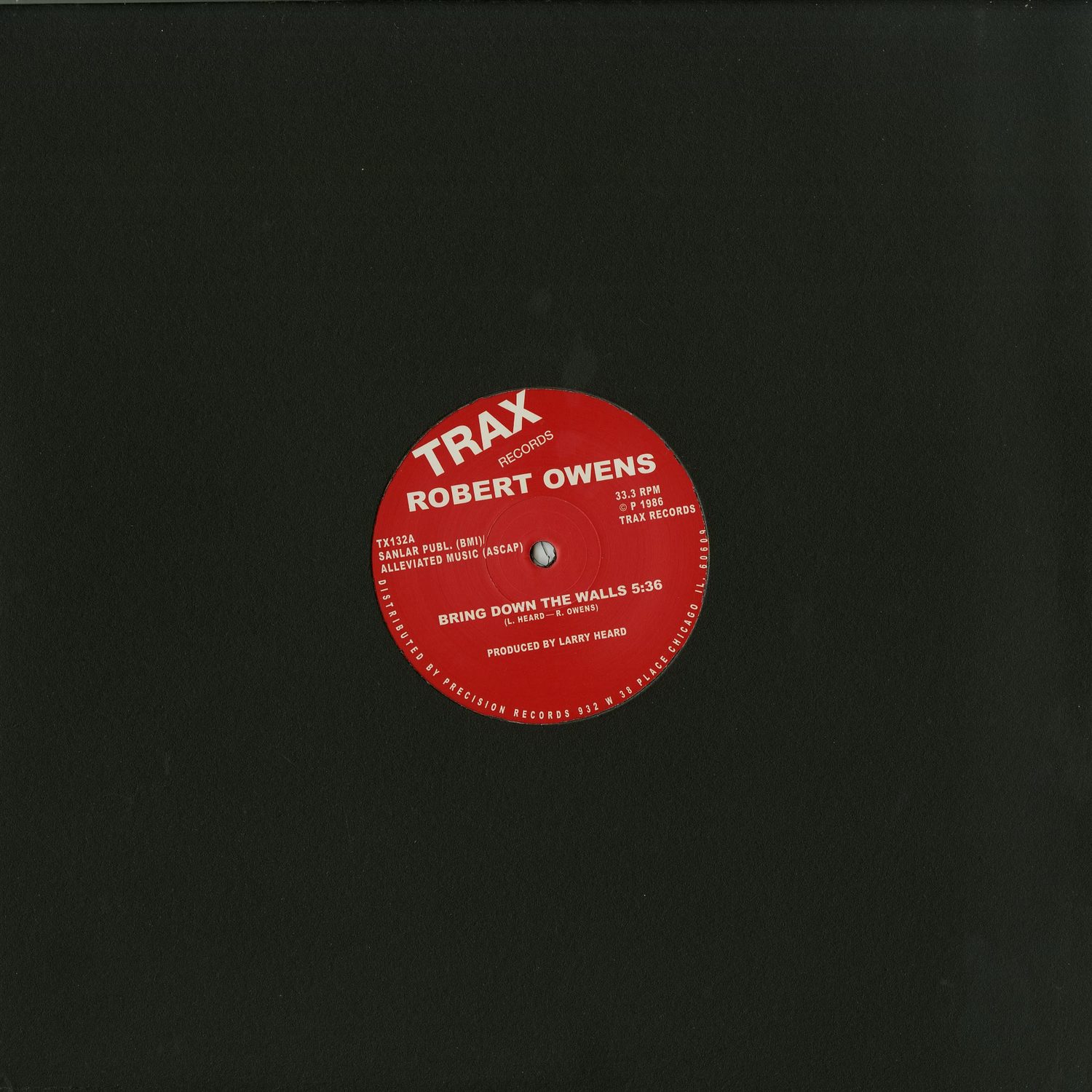 Robert Owens - BRING DOWN THE WALLS