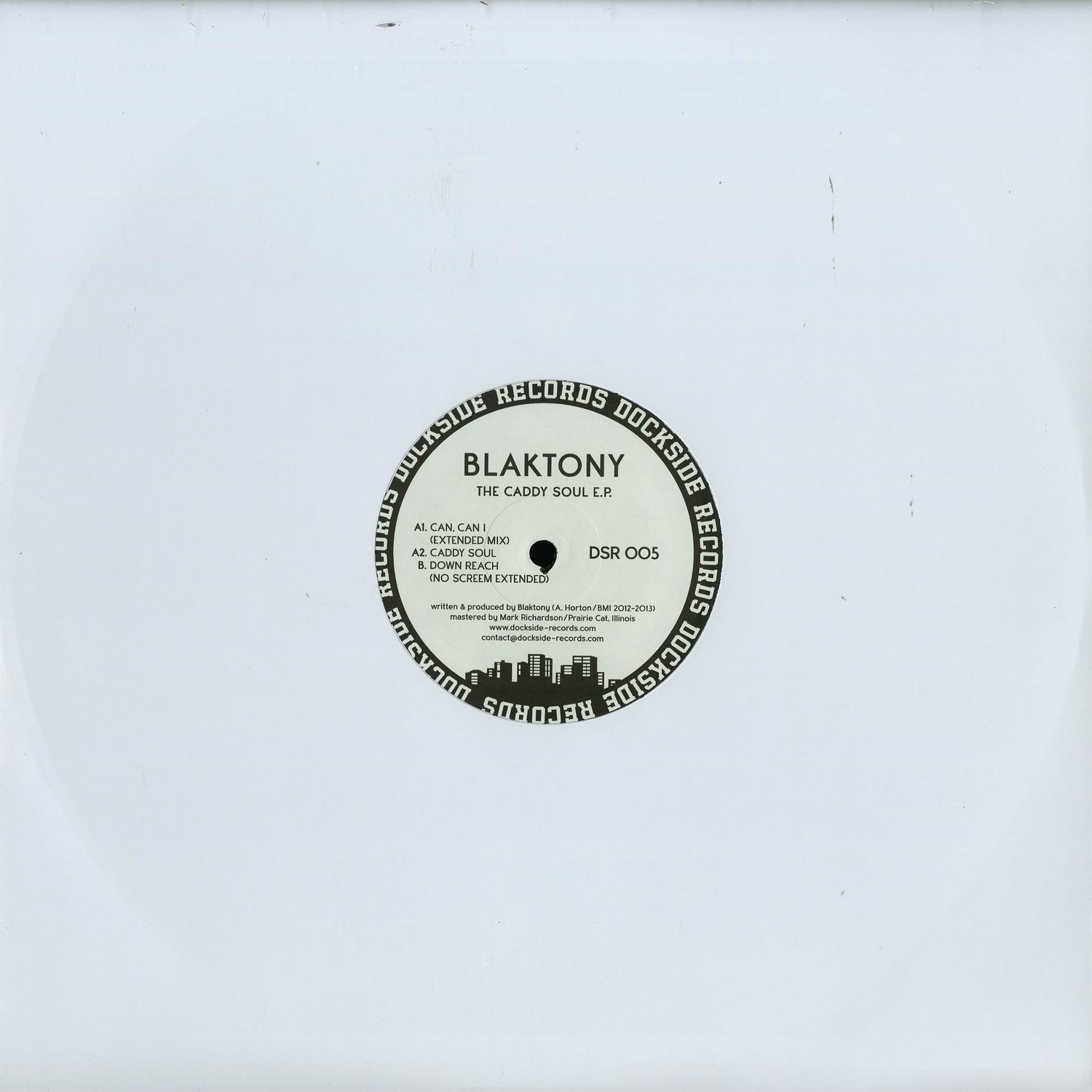 Blacktony - THE CADDY SOUL EP 