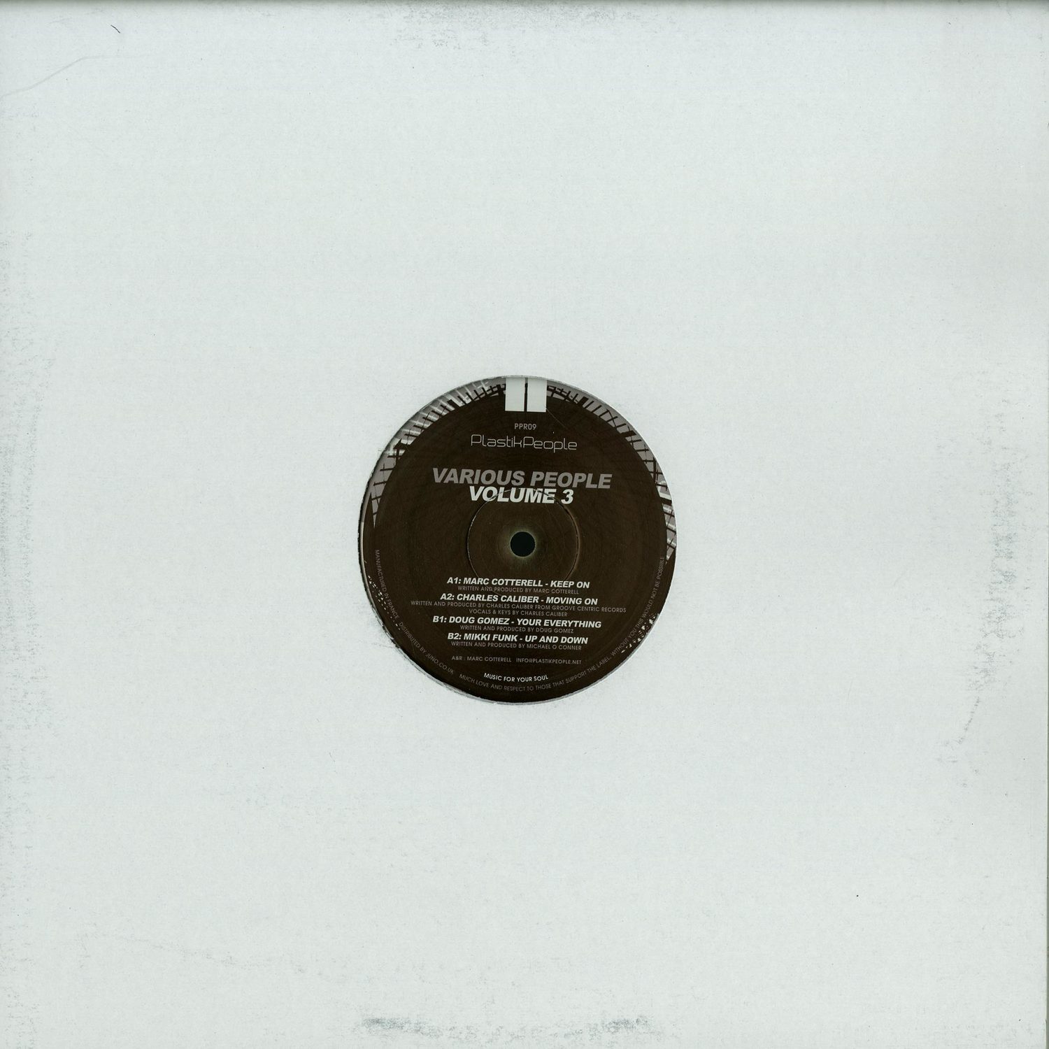 Marc Cotterell / Charles Caliber / Doug Gomez / Mikki Funk - VARIOUS PEOPLE VOLUME 3