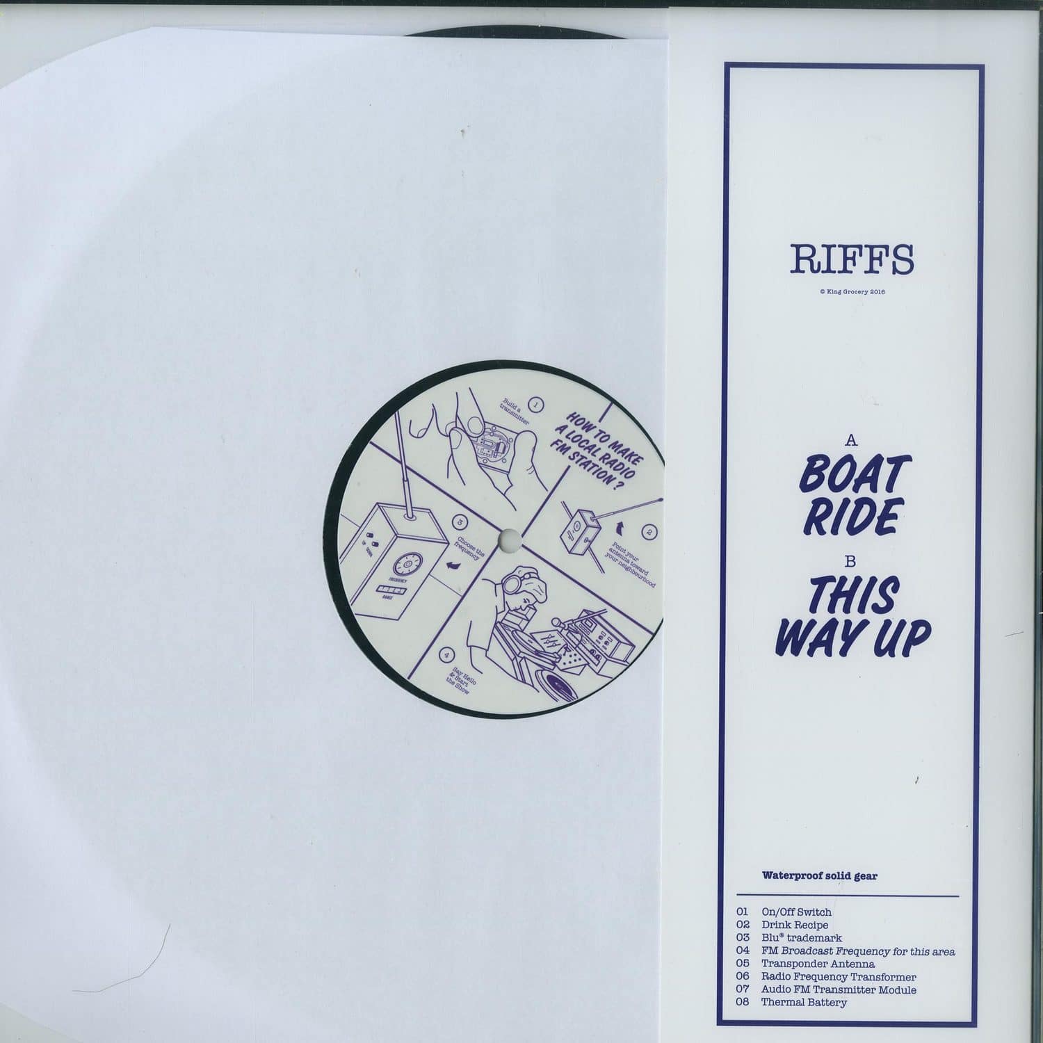 Riffs - BOAT RIDE / THIS WAY UP