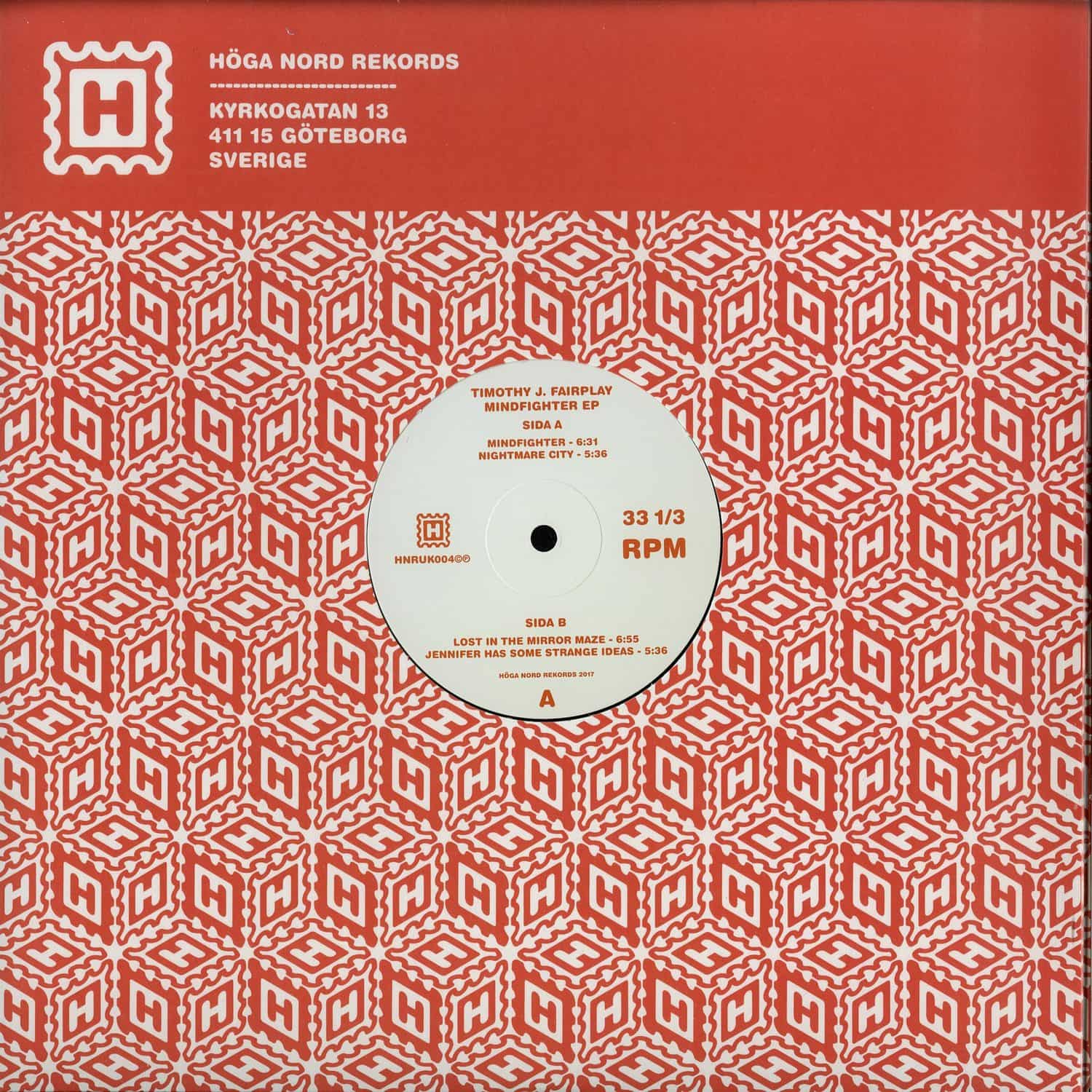 Timothy J. Fairplay - MINDFIGHTER EP