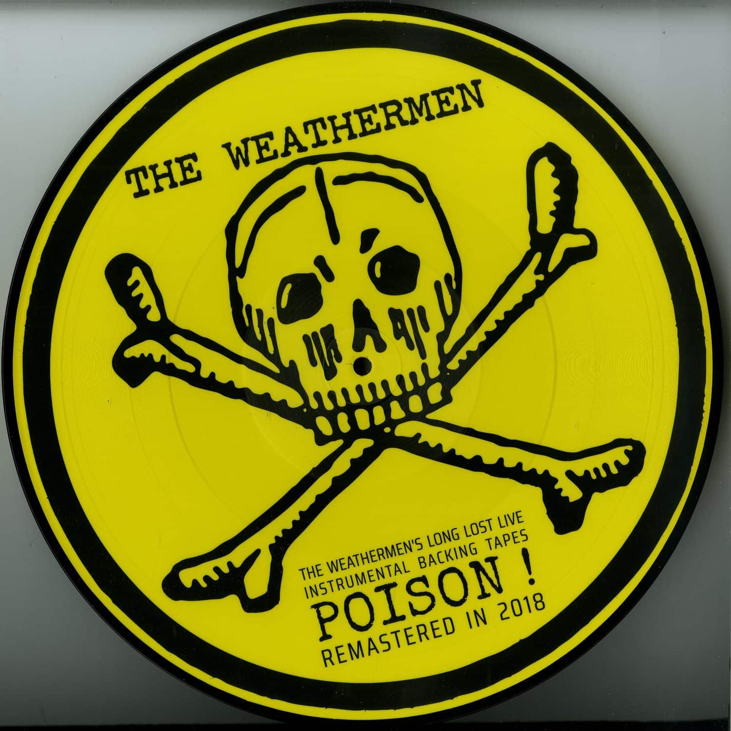 The Weathermen - LONG LOST LIVE INSTRUMENTAL BACKING TAPES: POISON! 