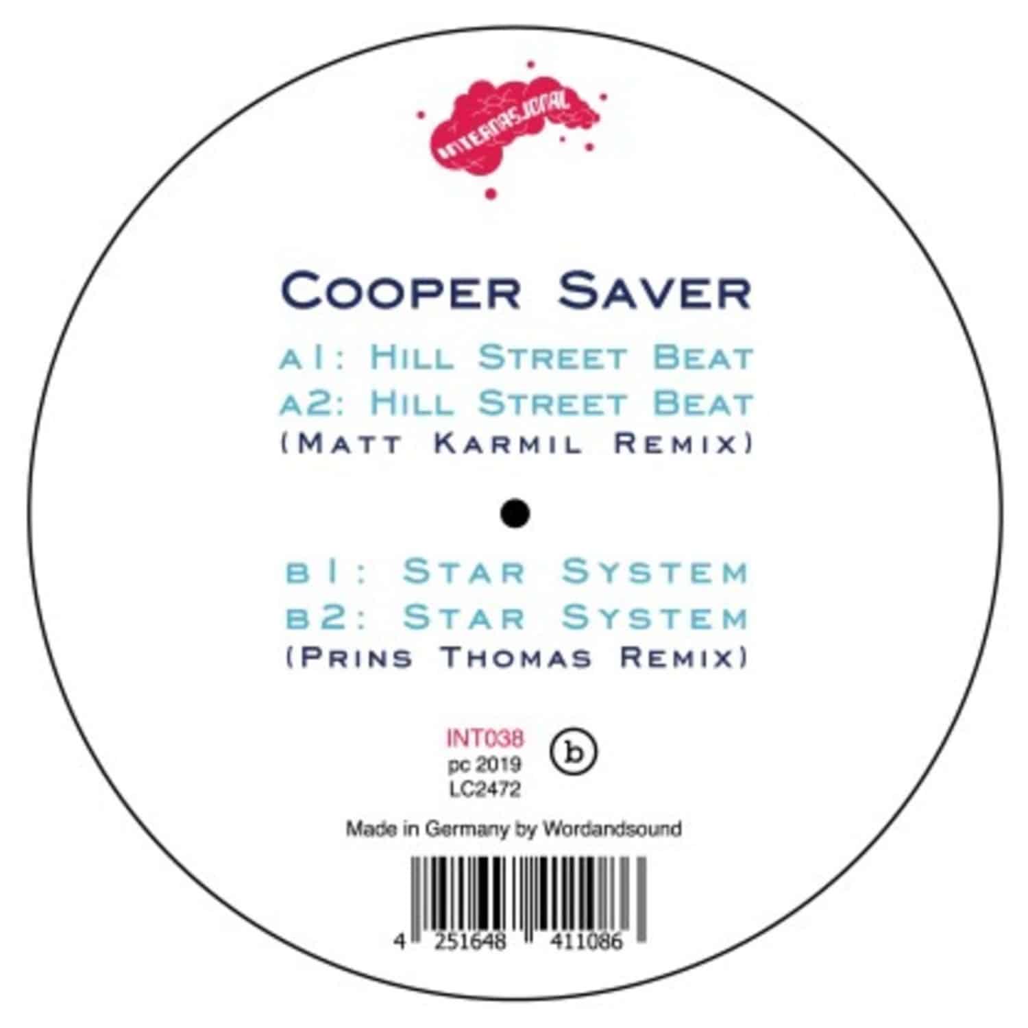 Cooper Saver - HILL STREET BEAT / STAR SYSTEM 