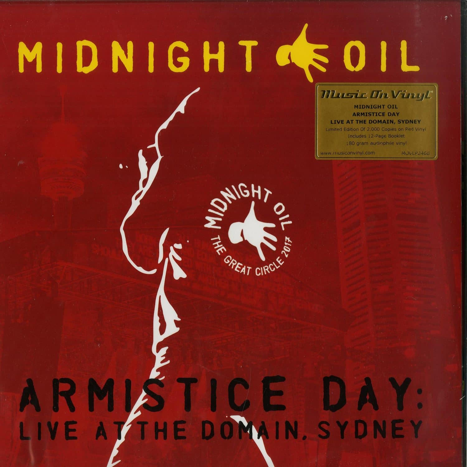 Midnight Oil - ARMISTICE DAY: LIVE AT THE DOMAIN 
