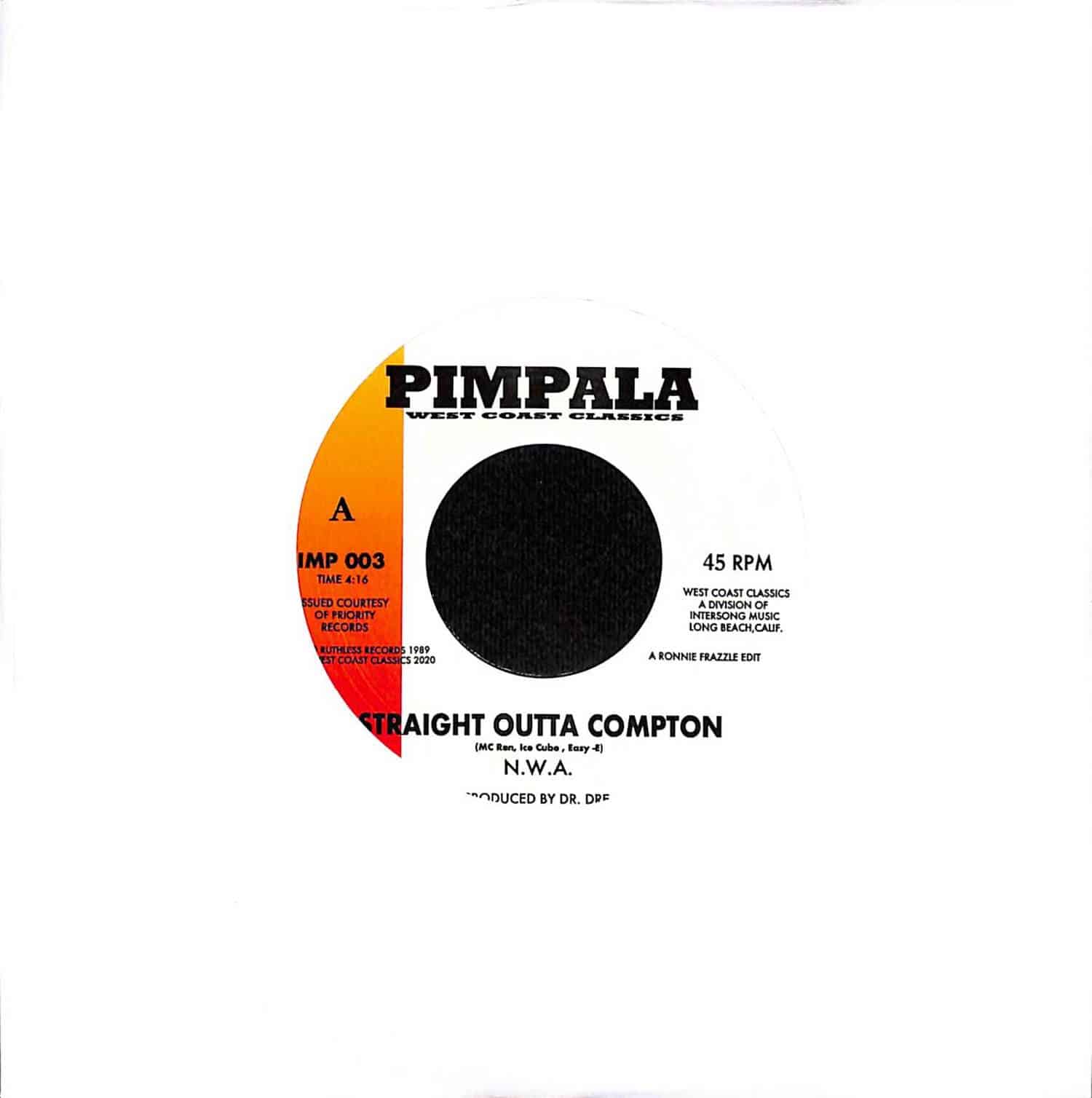 N.W.A. / Above The Law - STRIGHT OUTTA COMPTON / BLACK SUPERMAN 