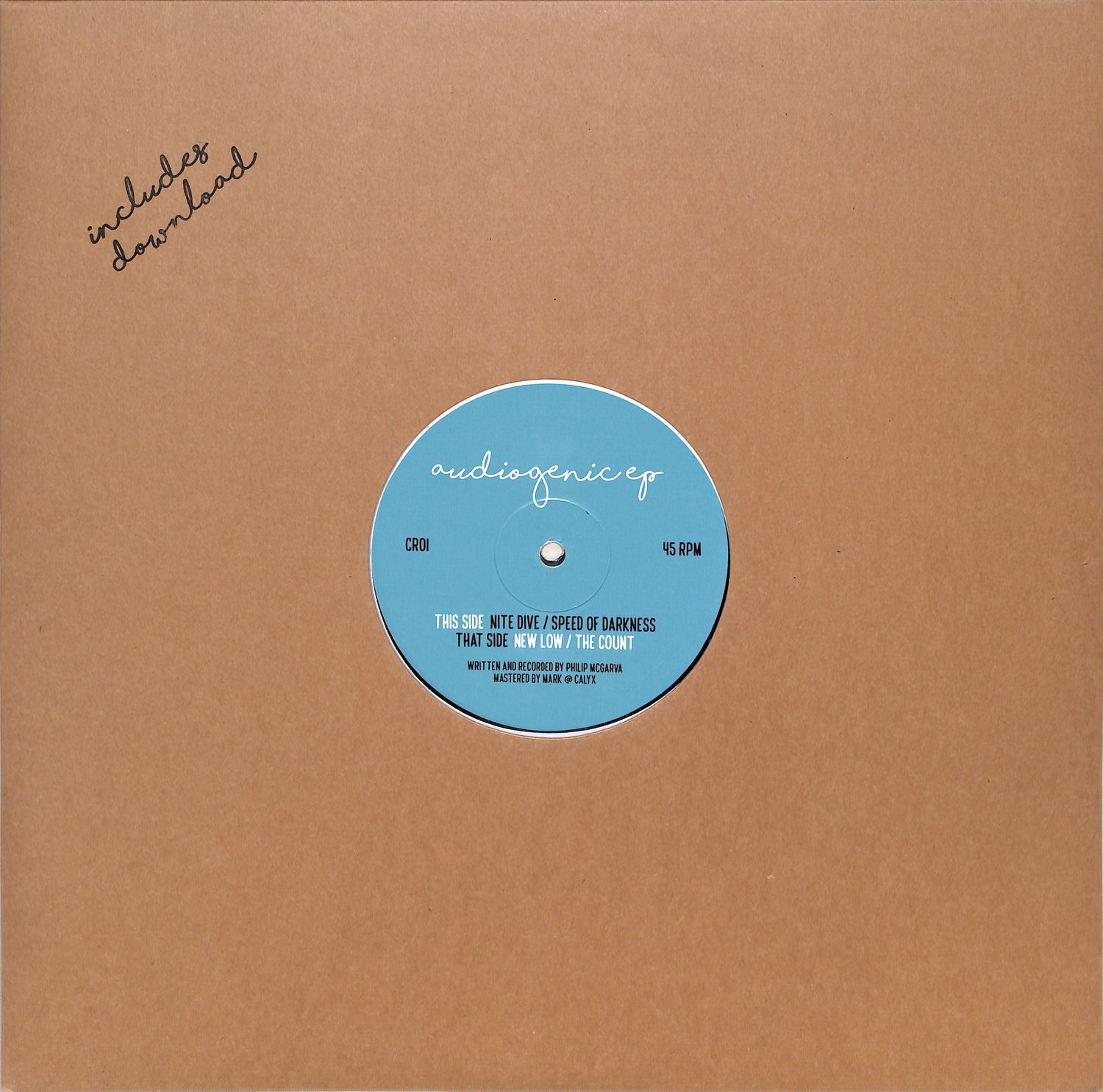 Philip McGarva - AUDIOGENIC EP