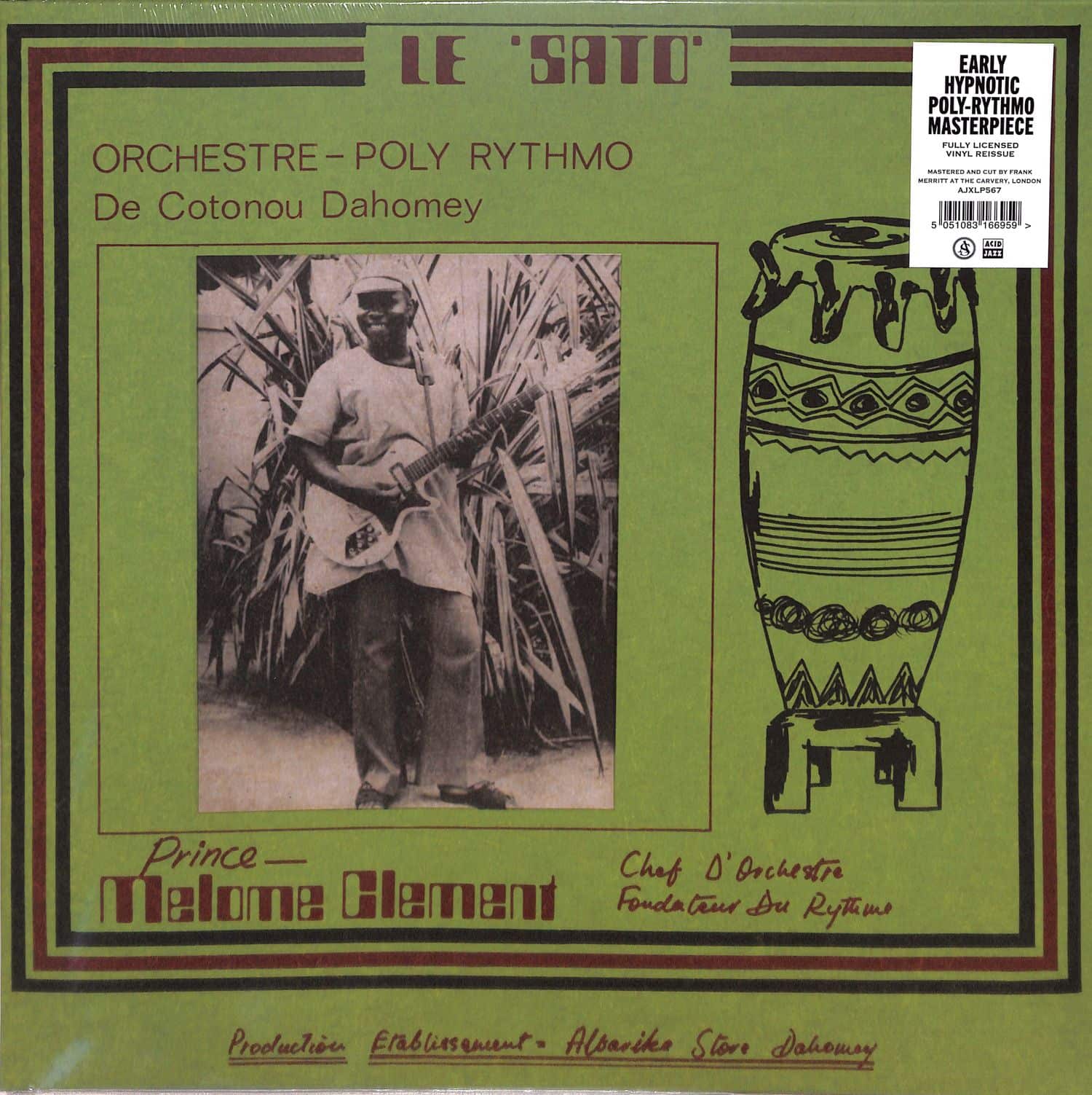 Orchestre Poly-Rythmo De Cotonou Dahomey - LE SATO 