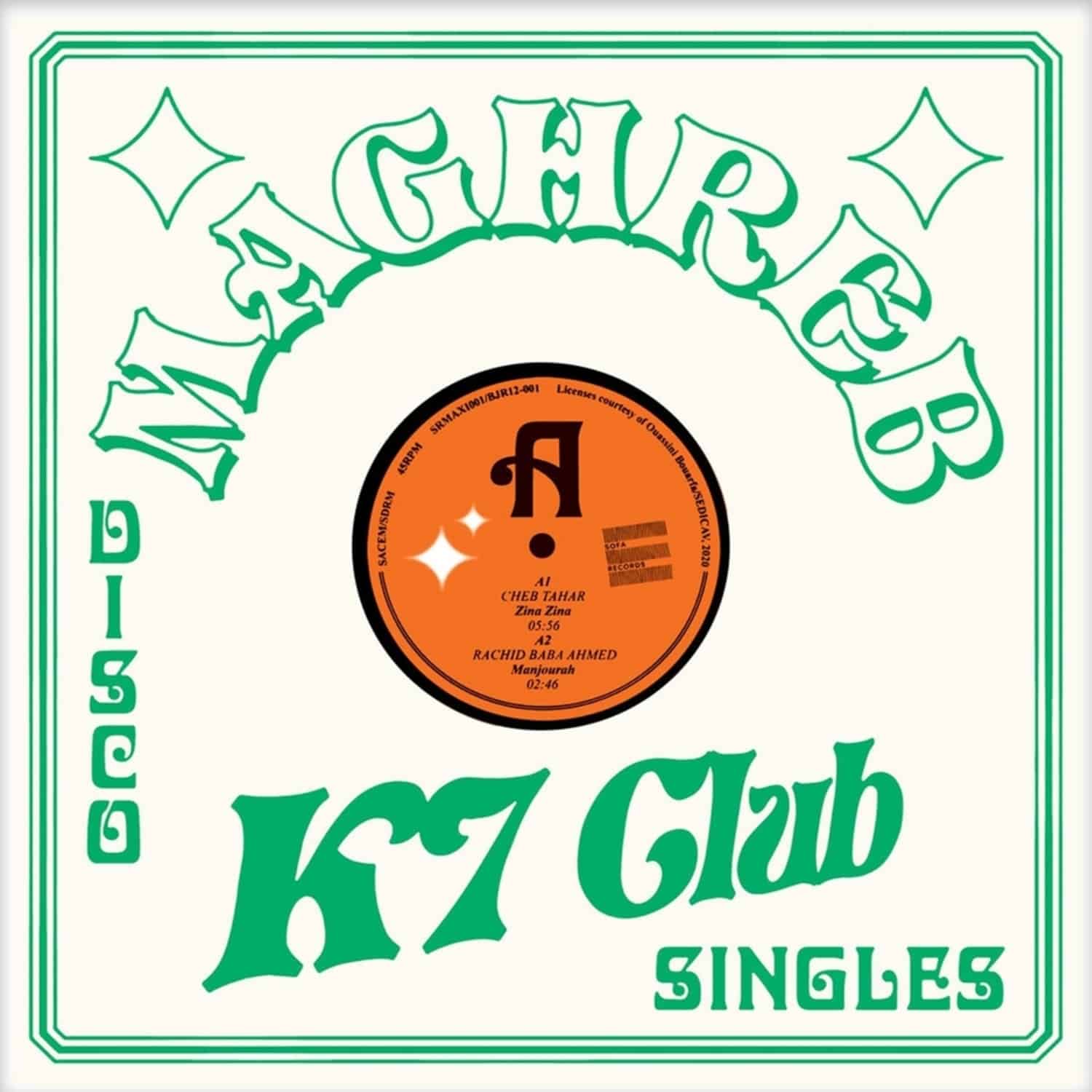 Various - MAHGREB K7 CLUB-DISCO SINGLES 