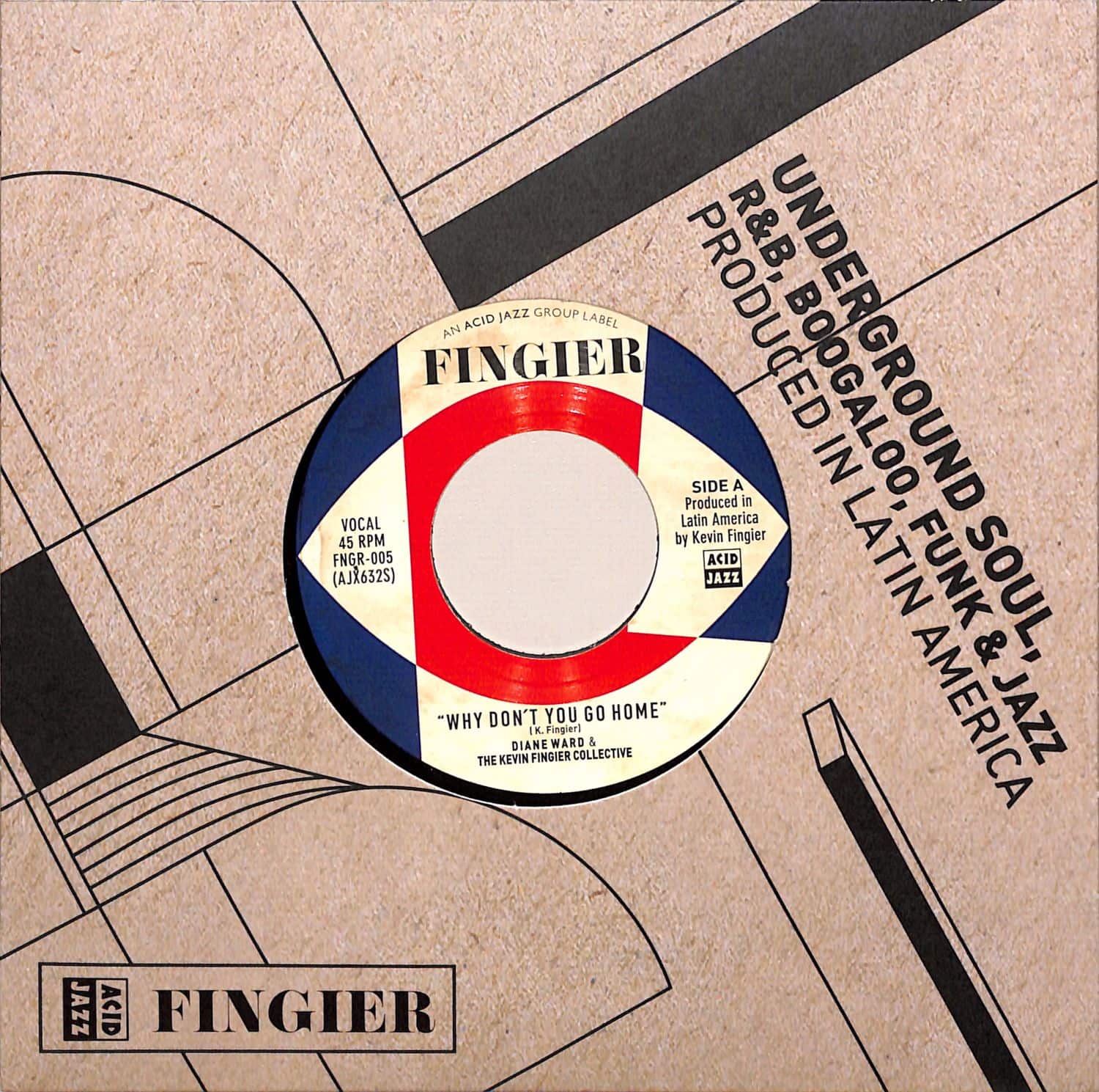 Diane Ward The Kevin Fingier Collective - WHY DONT YOU GO HOME / COCKTAIL DE MEDIANOCHE 